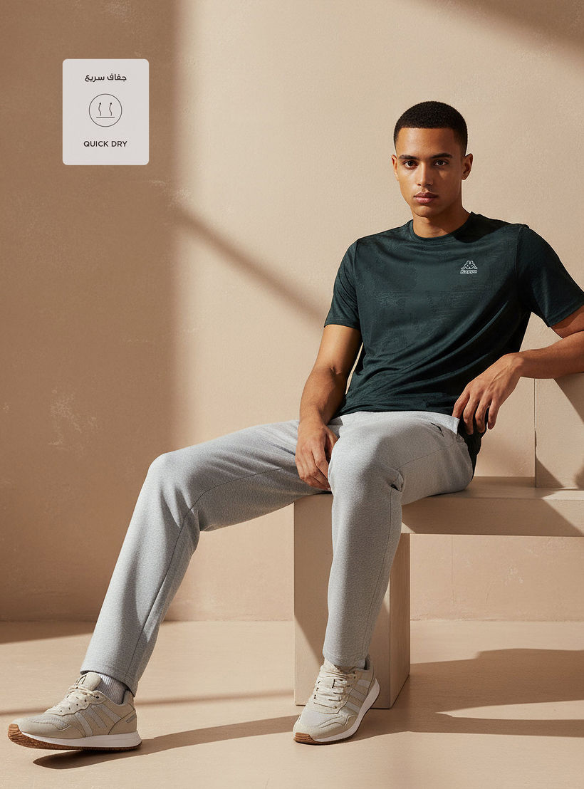 Kappa Men Printed Performance T-shirt-men-clothing-sportswearandactivewear-tshirtsandpolos-image-2