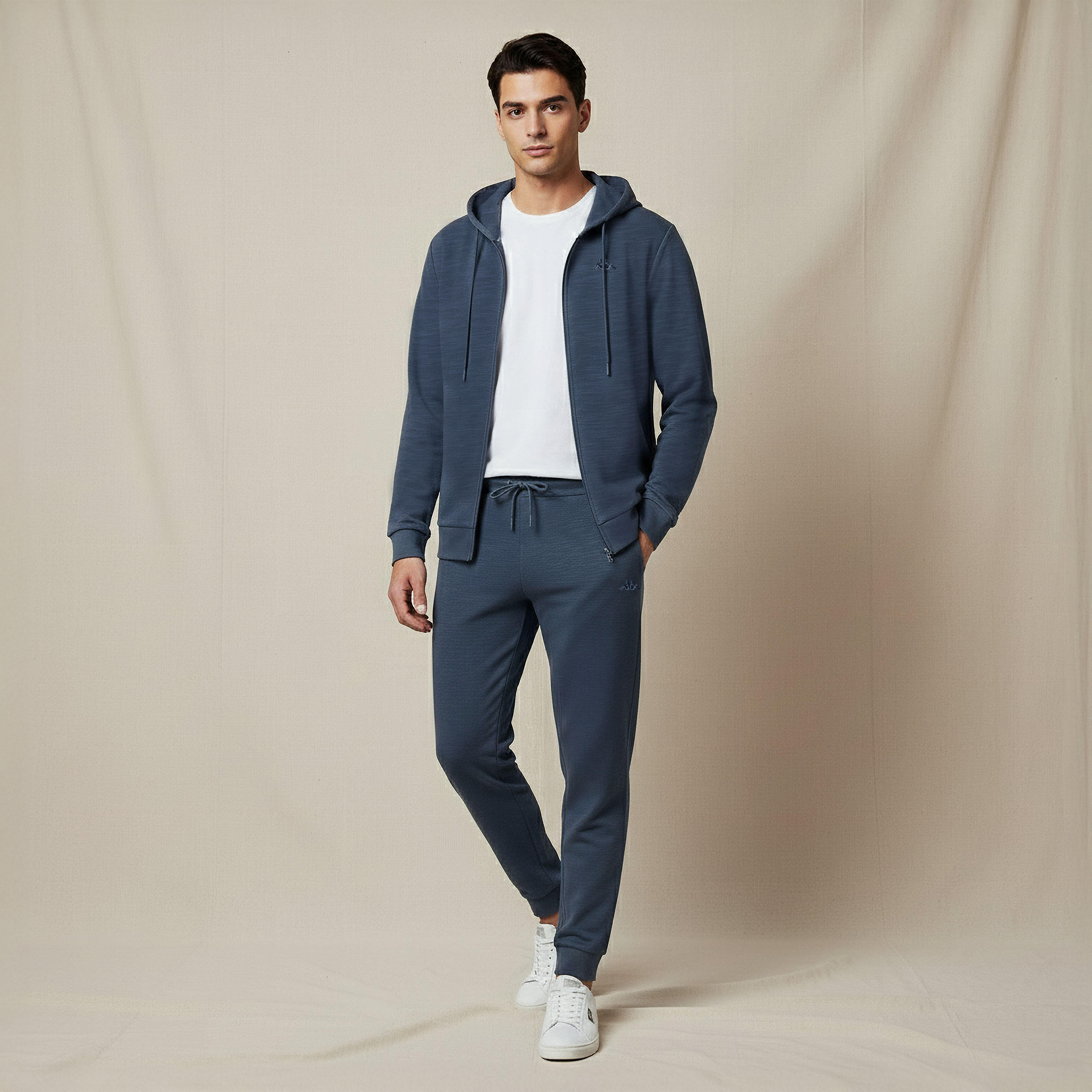 هودي رجالي بسحاب من كابا-men-winterwear-hoodiesandsweatshirts-image-2