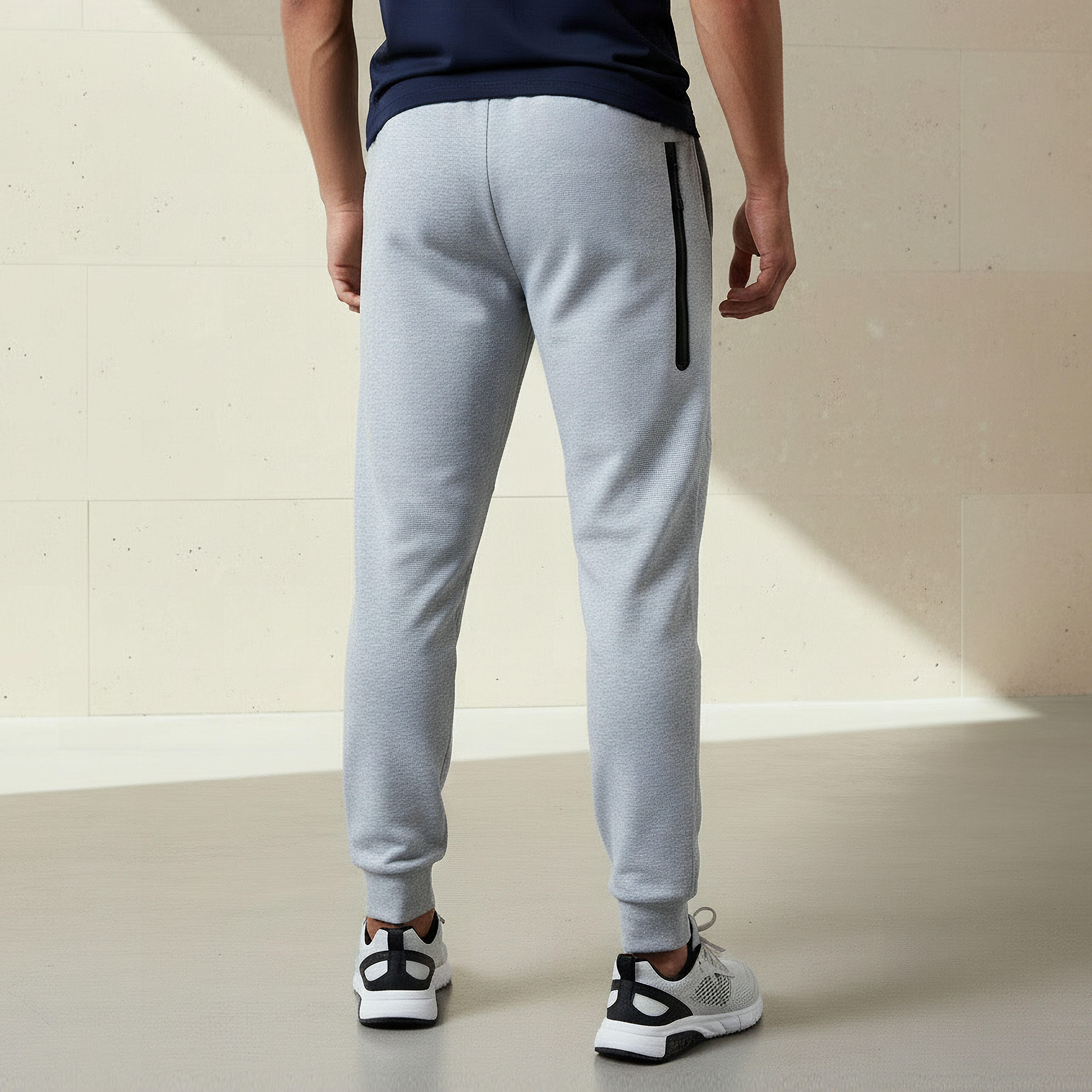 بنطلون رياضي برباط خصر للرجال من كابا-men-clothing-sportswearandactivewear-bottoms-joggers-image-3