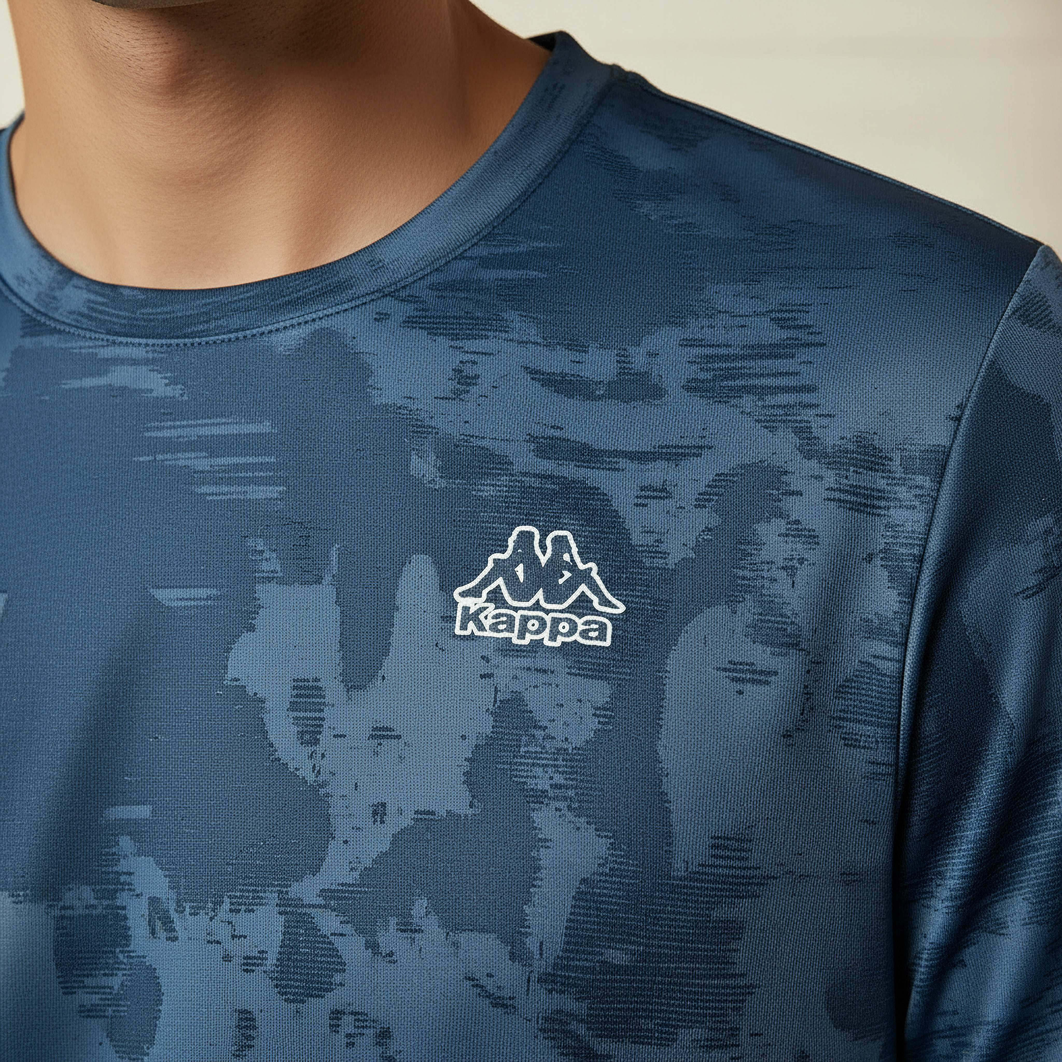 Kappa Men Performance Textured T-shirt-men-clothing-sportswearandactivewear-tshirtsandpolos-image-4