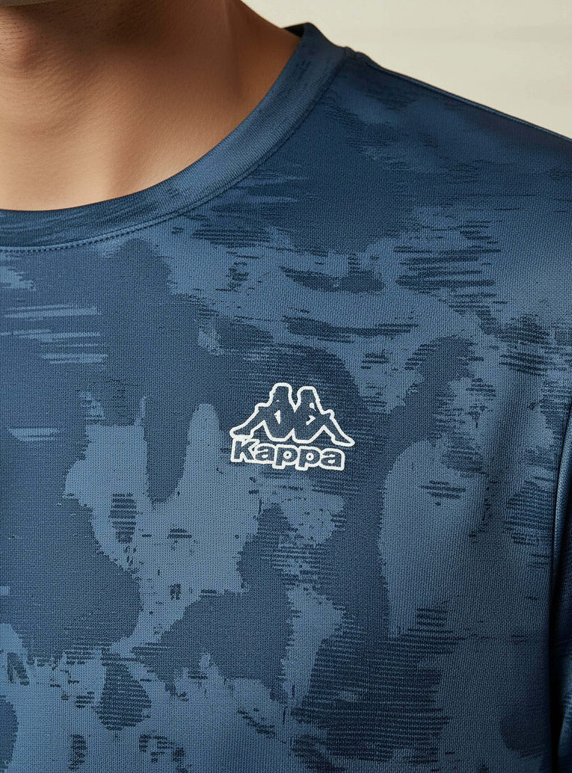 Kappa Men Performance Textured T-shirt-men-clothing-sportswearandactivewear-tshirtsandpolos-image-4
