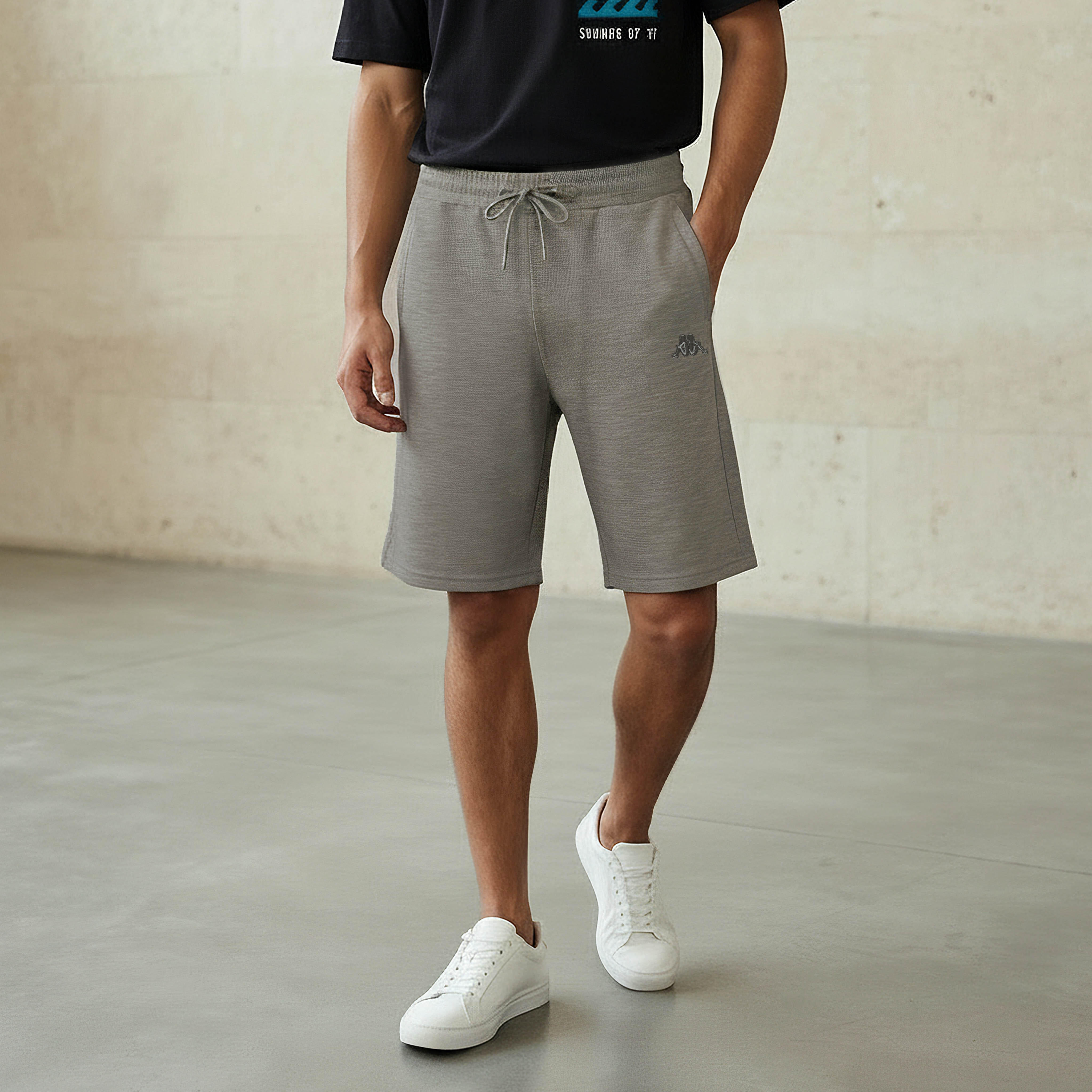 Kappa Non Stretchable Regular Fit Shorts with Pockets-men-clothing-bottoms-shorts-image-1