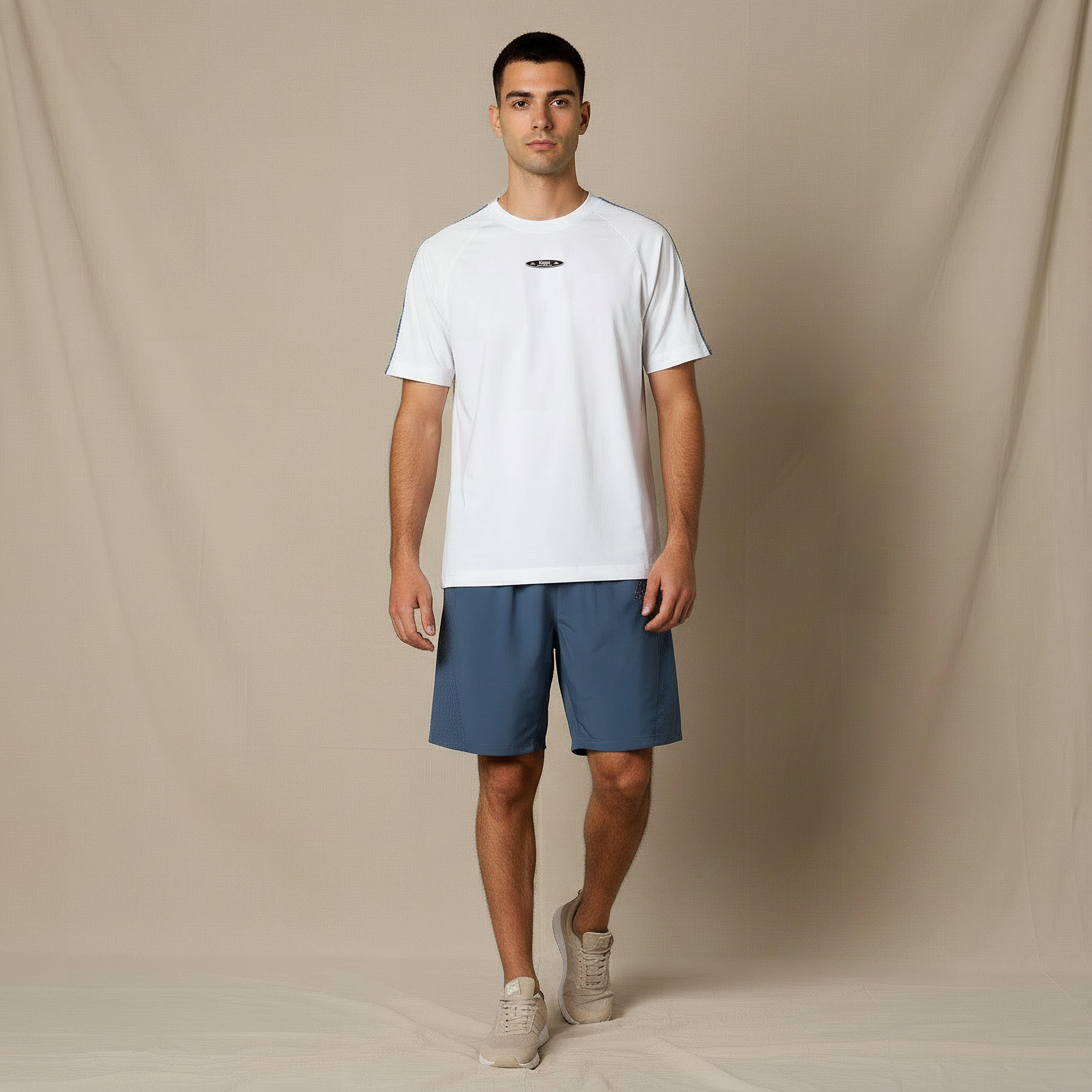 شورت بخصر مطاطي للرجال من كابا-men-clothing-bottoms-shorts-image-3