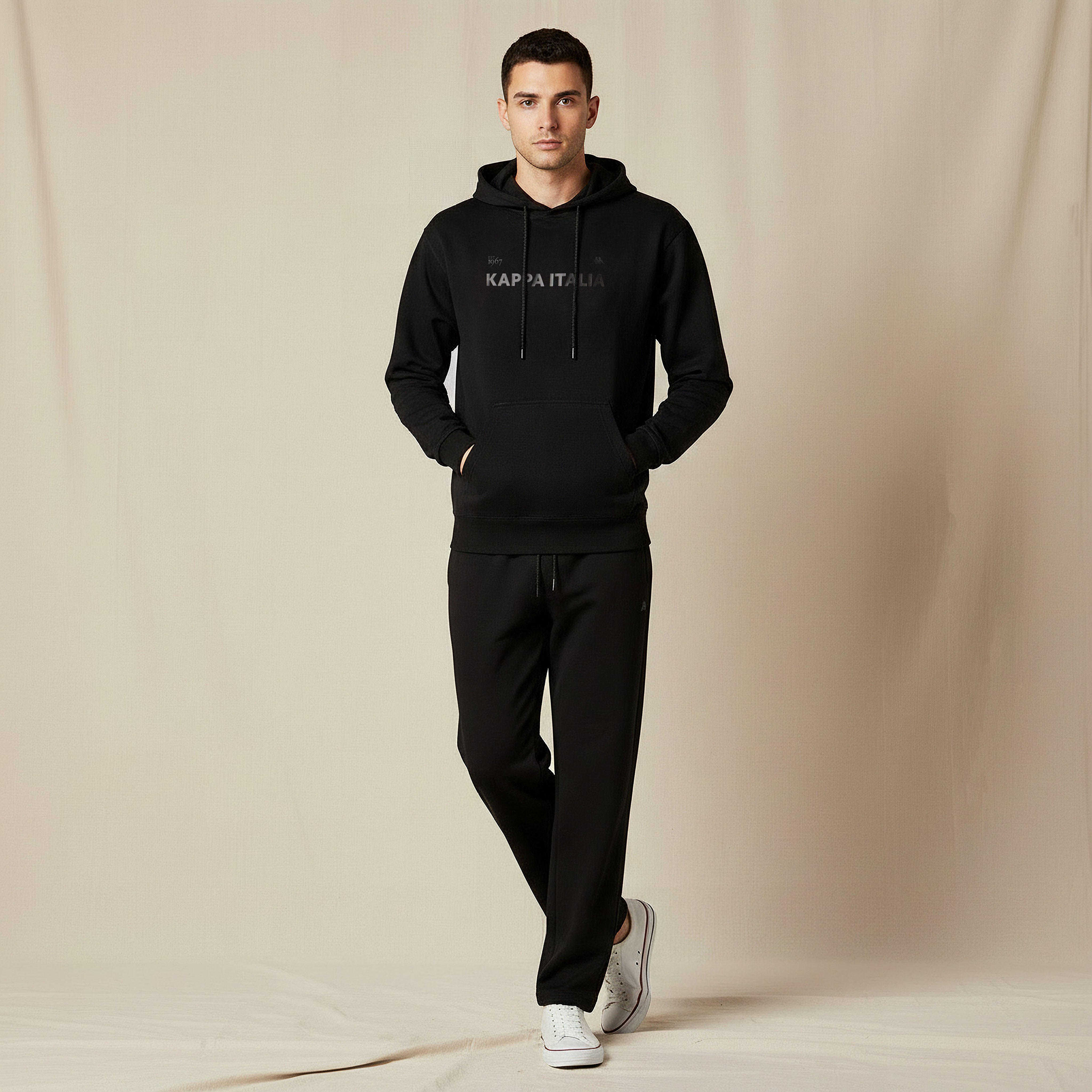 سويت شيرت رجالي بقبعة من كابا-men-winterwear-hoodiesandsweatshirts-image-1