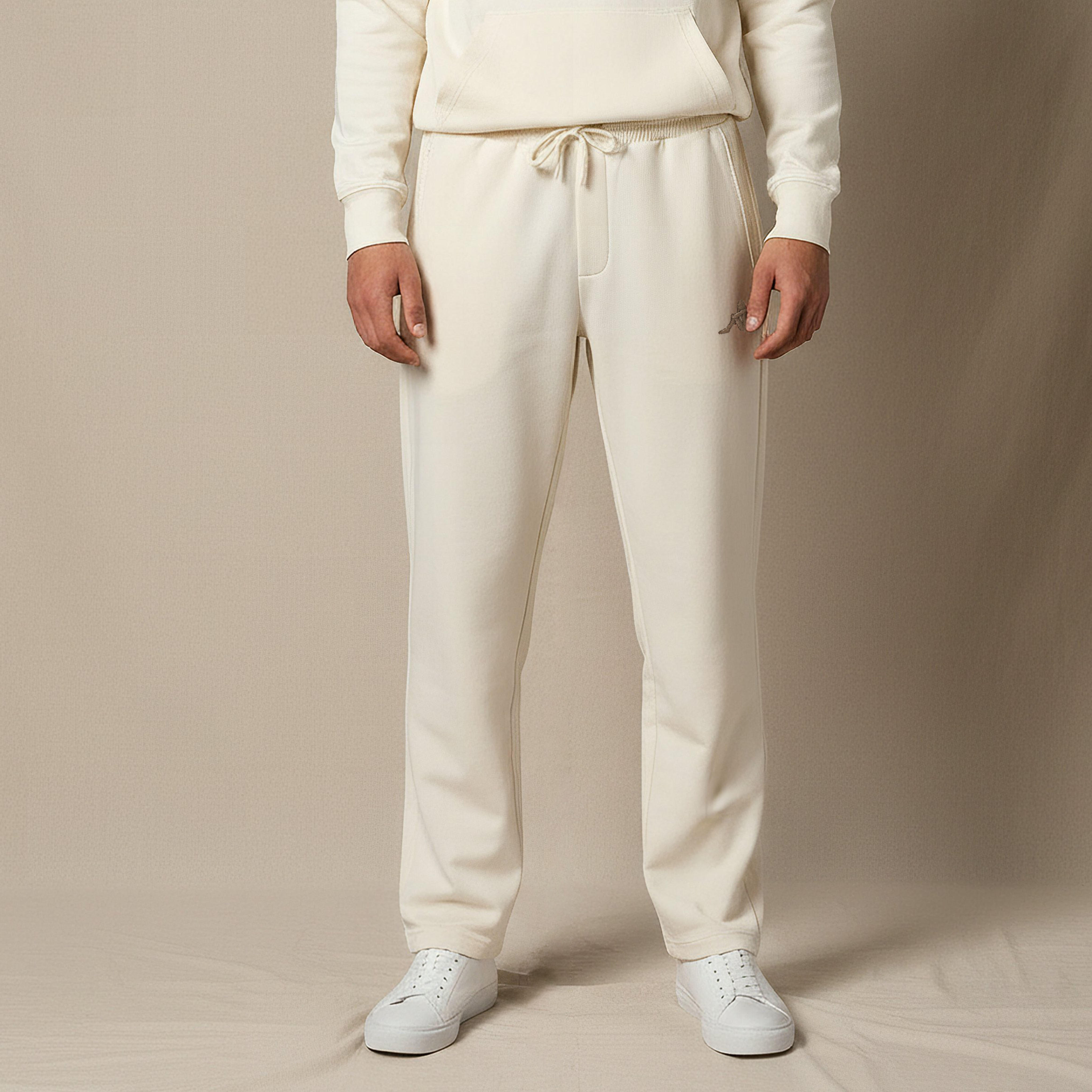 Kappa Men Relaxed Fit Joggers with Pockets-men-clothing-sportswearandactivewear-bottoms-joggers-image-1