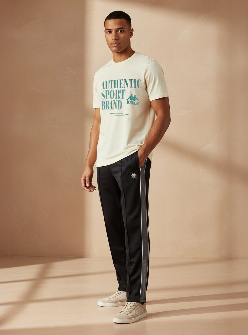 Kappa Men Logo Print T-shirt-men-clothing-sportswearandactivewear-tshirtsandpolos-image-2