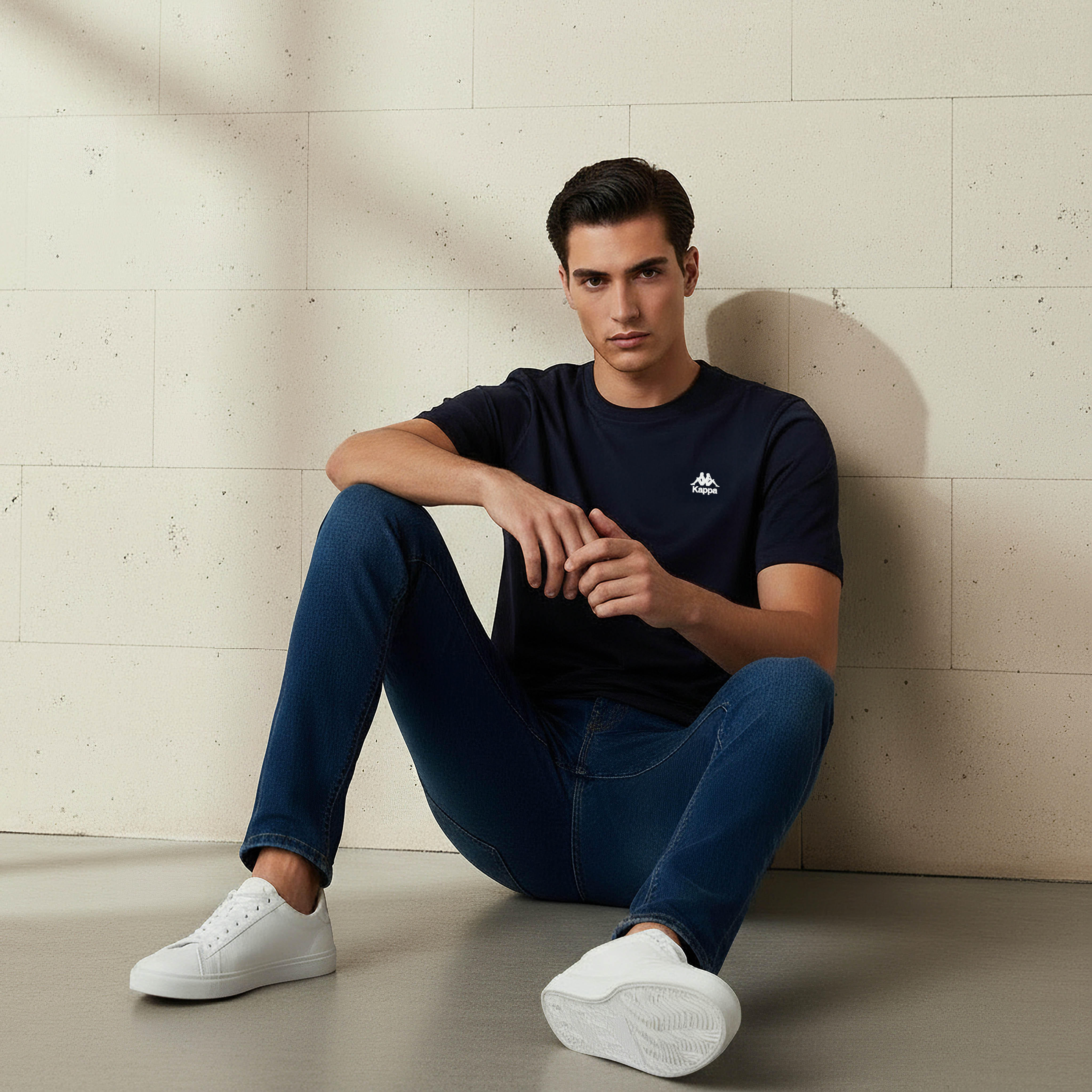 Kappa Men Logo Print T-shirt-men-clothing-sportswearandactivewear-tshirtsandpolos-image-5