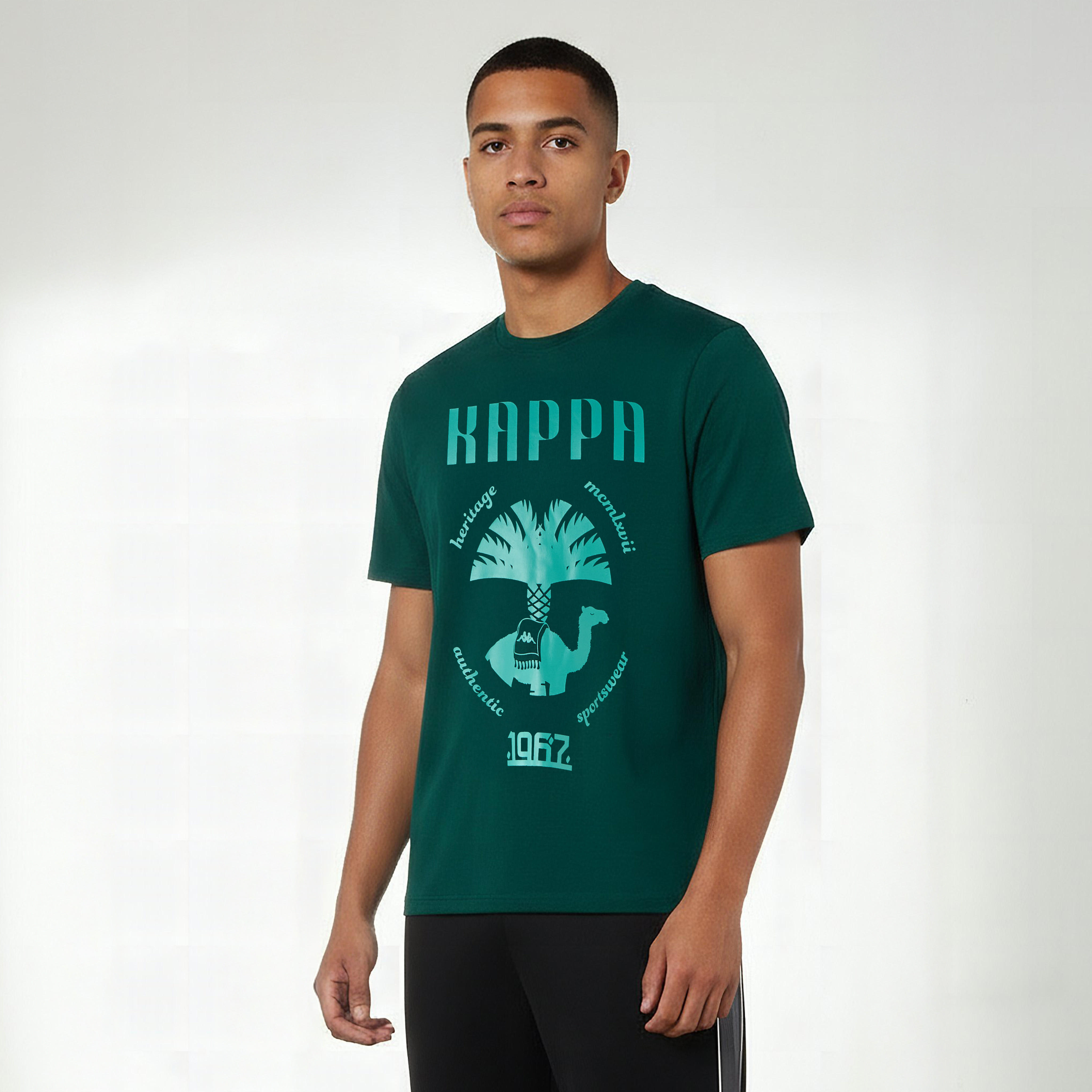 تيشيرت رجالي بطبعات شعار من كابا-men-clothing-sportswearandactivewear-tshirtsandpolos-image-1