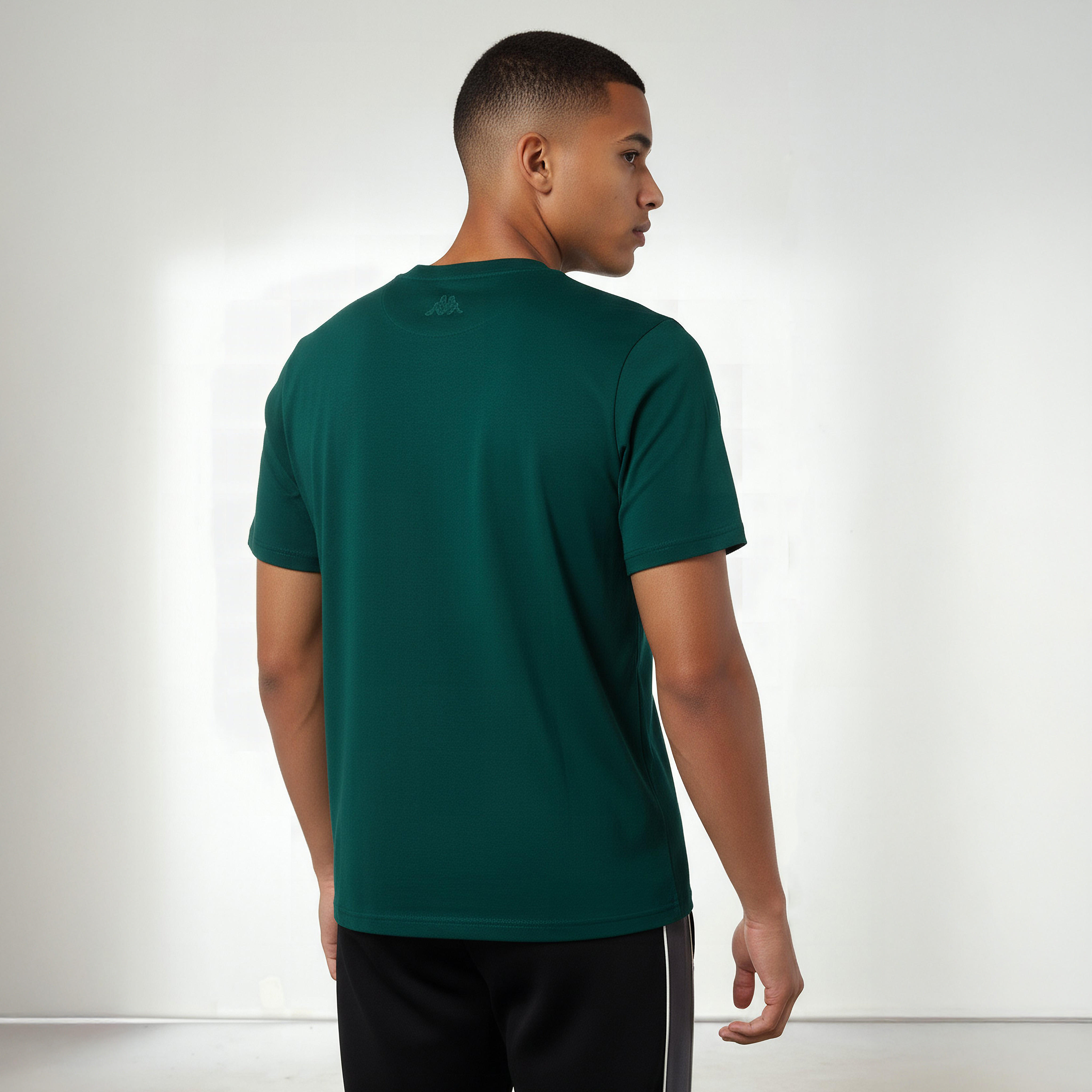Kappa Men Logo Print T-shirt-men-clothing-sportswearandactivewear-tshirtsandpolos-image-3