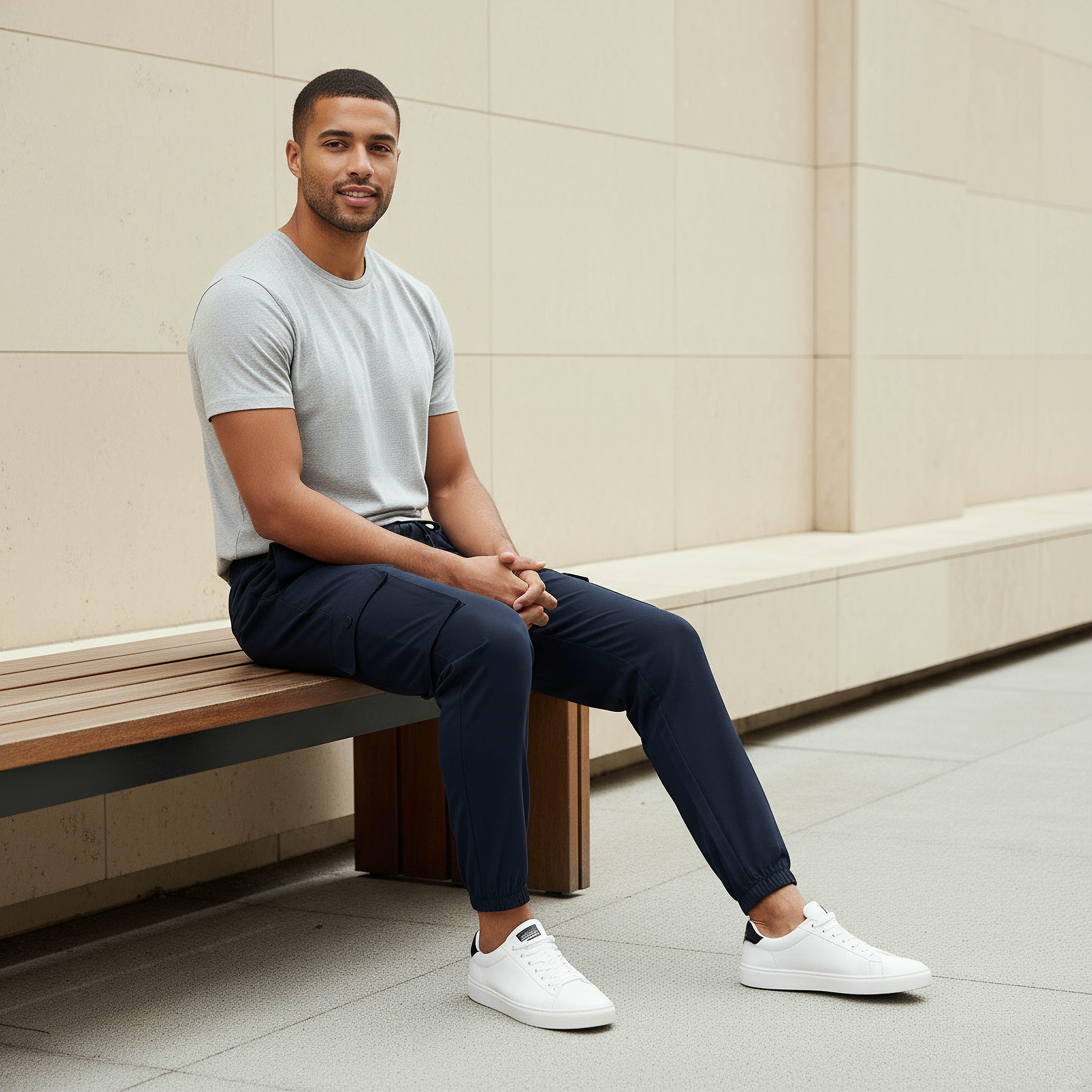 Love Pangolin Men Cargo Joggers with Pockets-men-clothing-sportswearandactivewear-tracksuits-image-5
