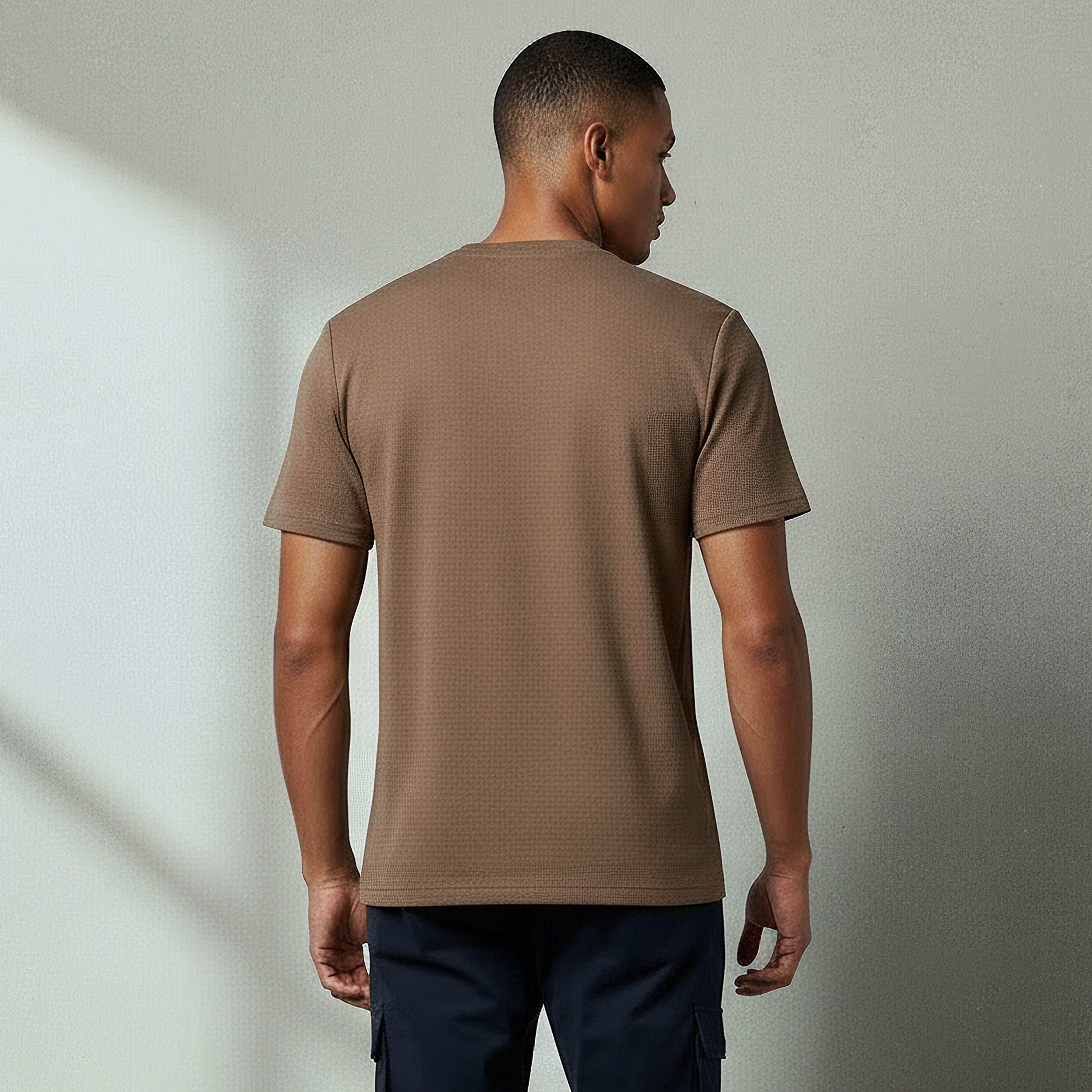 Love Pangolin Men 2 Way Stretch Waffle Textured T-shirt-men-clothing-sportswearandactivewear-tshirtsandpolos-image-3
