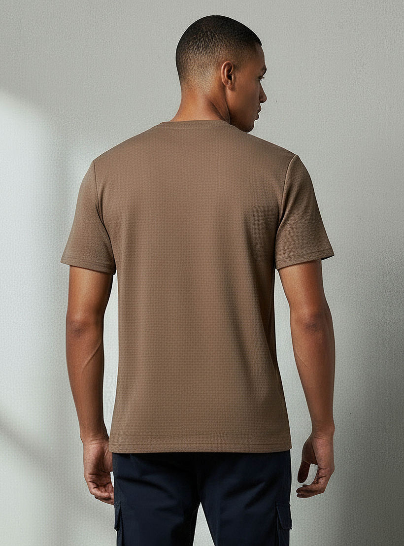 Love Pangolin Men 2 Way Stretch Waffle Textured T-shirt-men-clothing-sportswearandactivewear-tshirtsandpolos-image-3