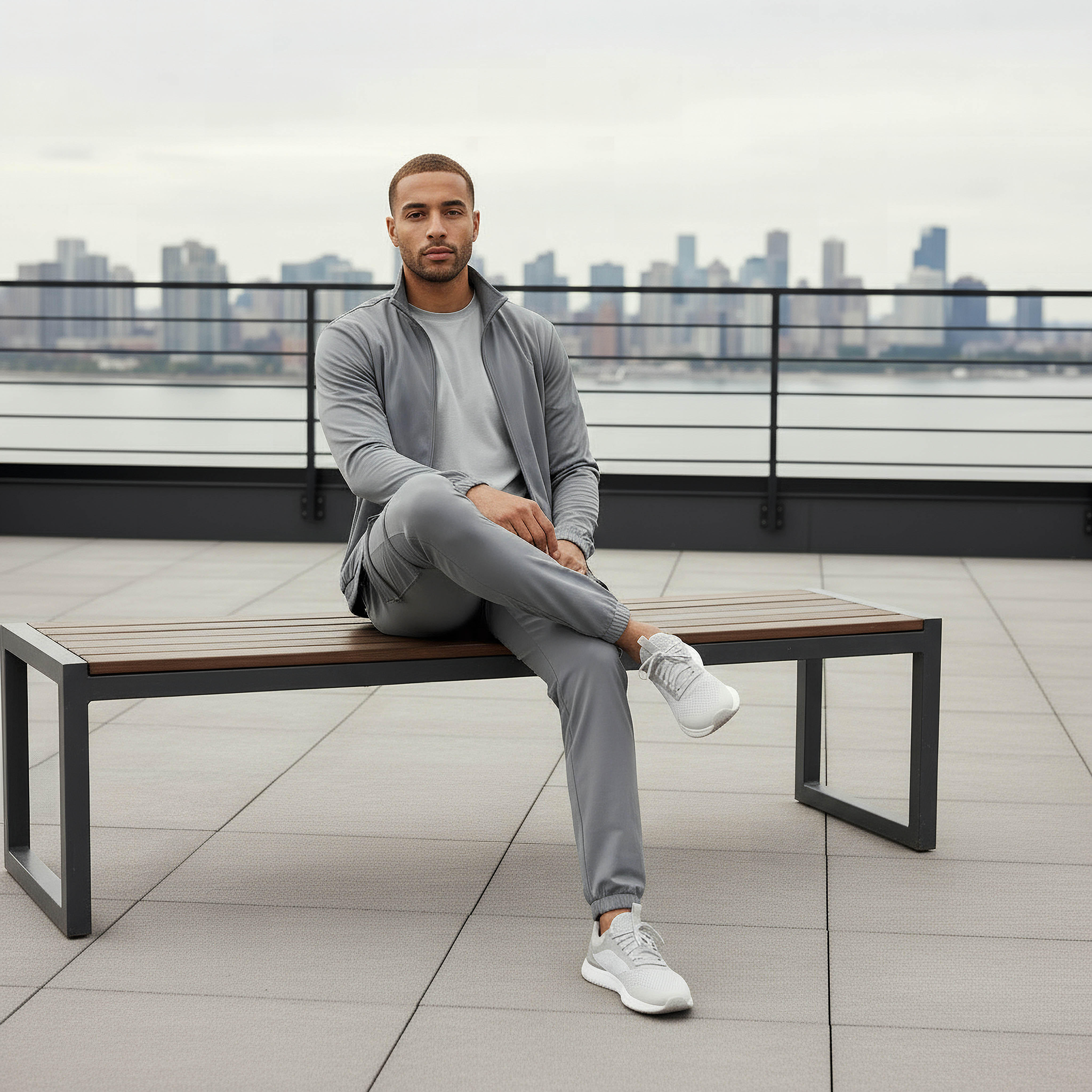 جاكيت رجالي بسحاب أمامي من لاف بانجولين-men-clothing-jacketsandblazers-jackets-image-1