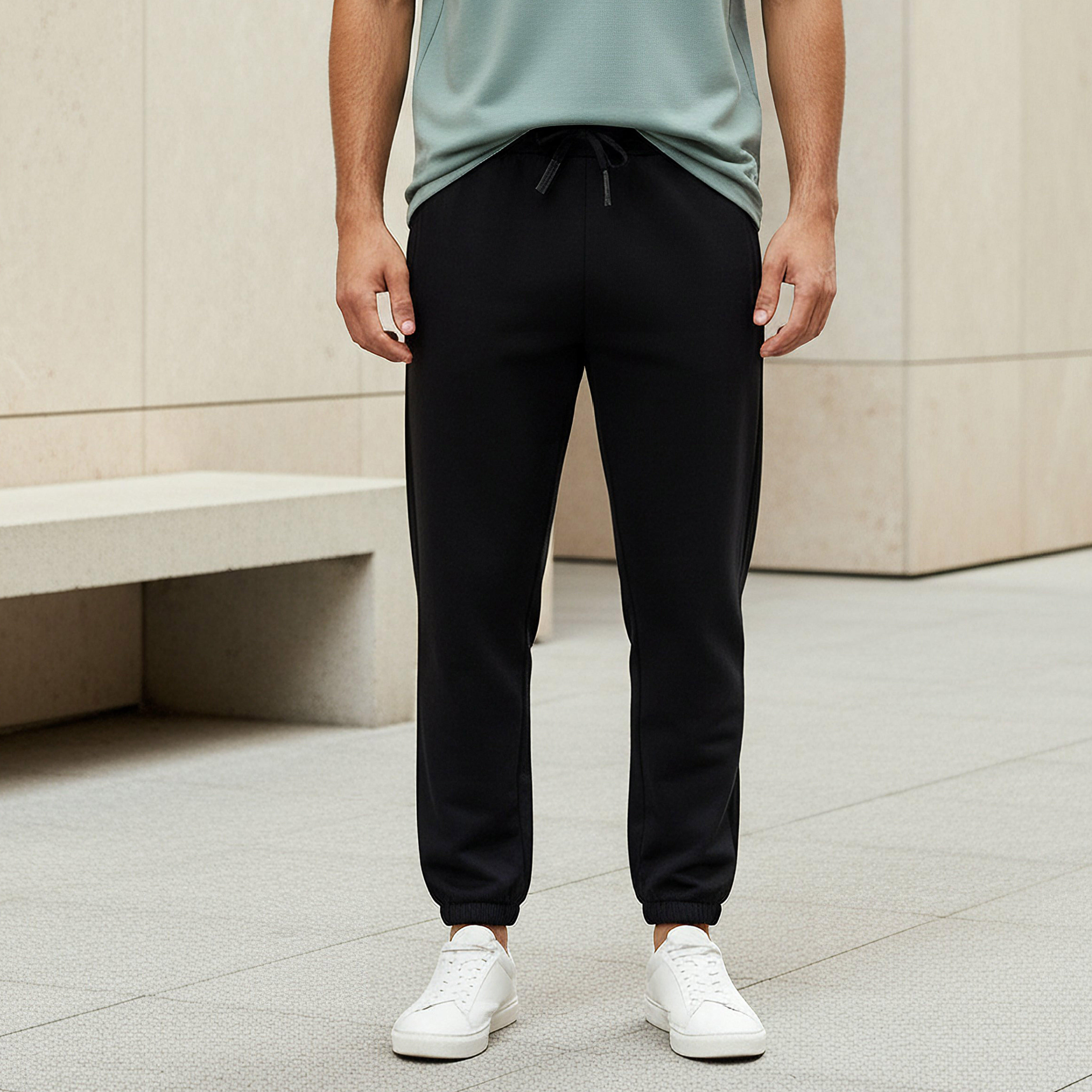 Love Pangolin Men Regular Fit Joggers with Pockets-men-clothing-sportswearandactivewear-bottoms-joggers-image-1