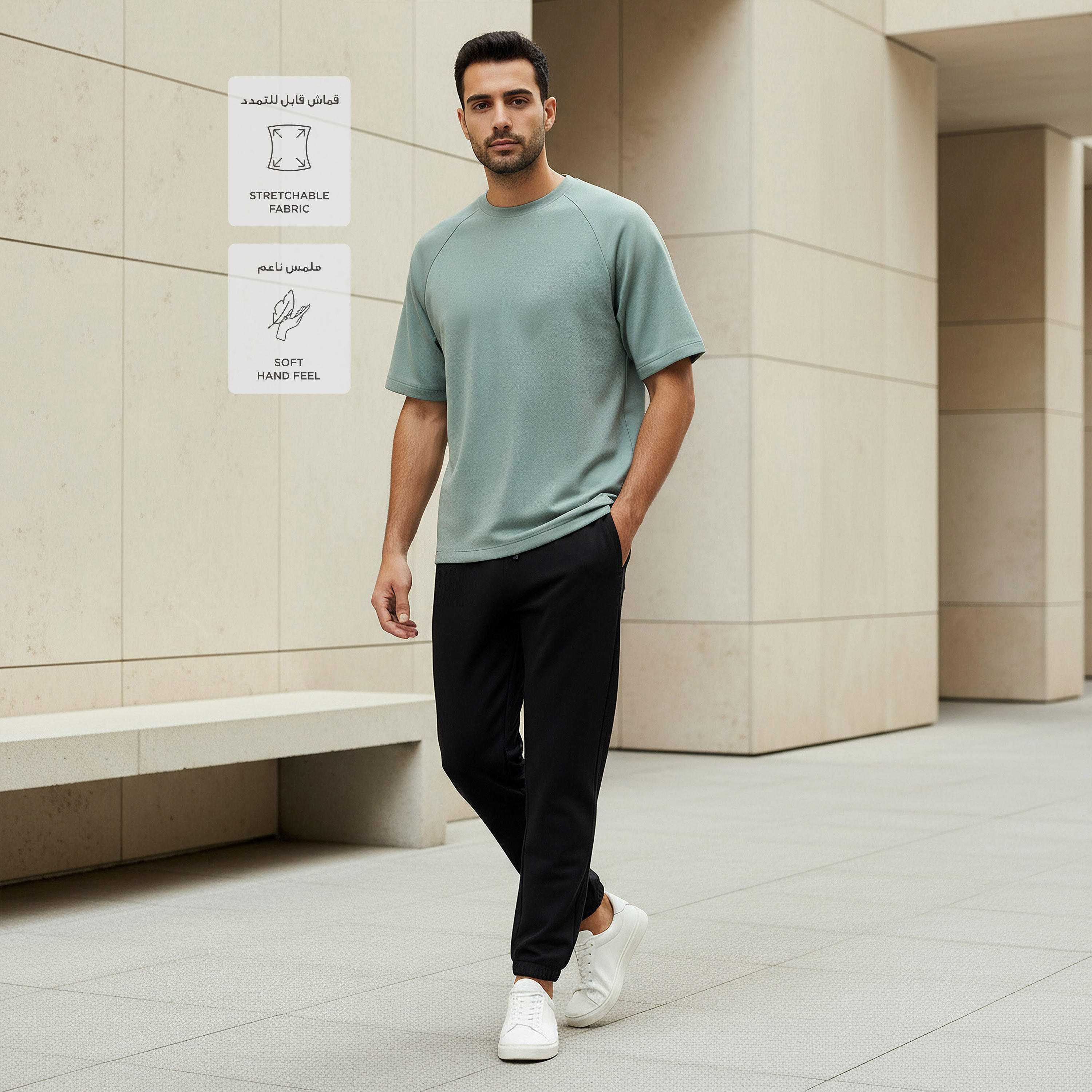 Love Pangolin Men Regular Fit Joggers with Pockets-men-clothing-sportswearandactivewear-bottoms-joggers-image-2
