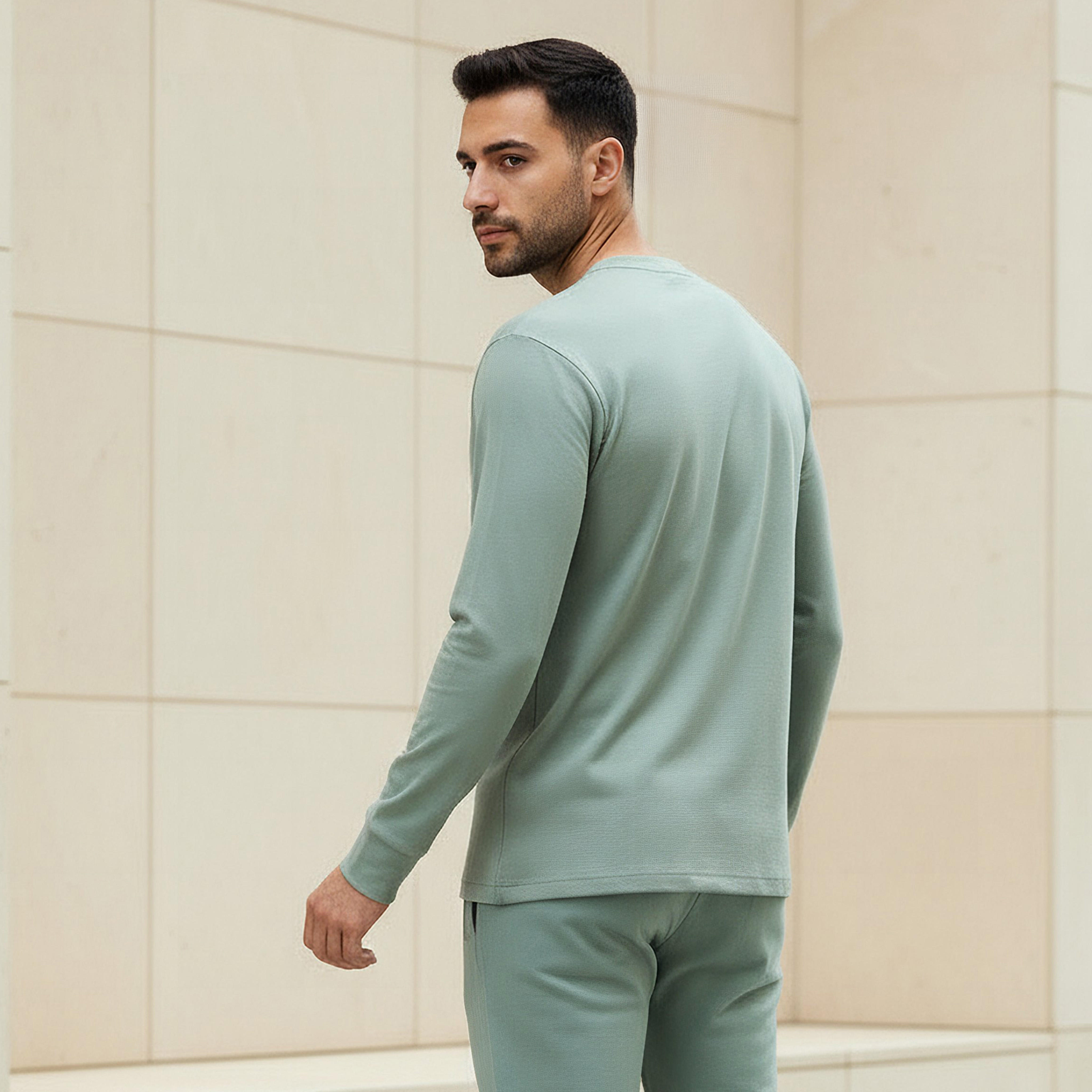 Love Pangolin Men Henley Neck T-shirt-men-clothing-sportswearandactivewear-tshirtsandpolos-image-3