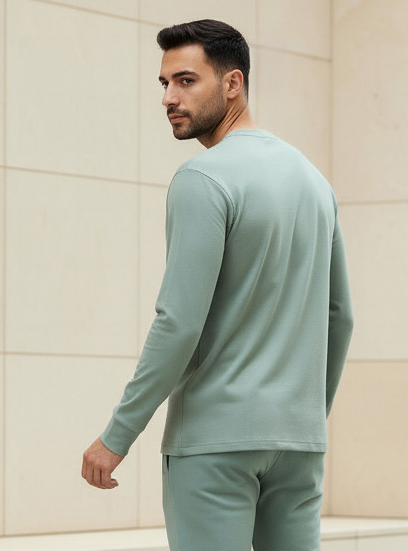 Love Pangolin Men Henley Neck T-shirt-men-clothing-sportswearandactivewear-tshirtsandpolos-image-3