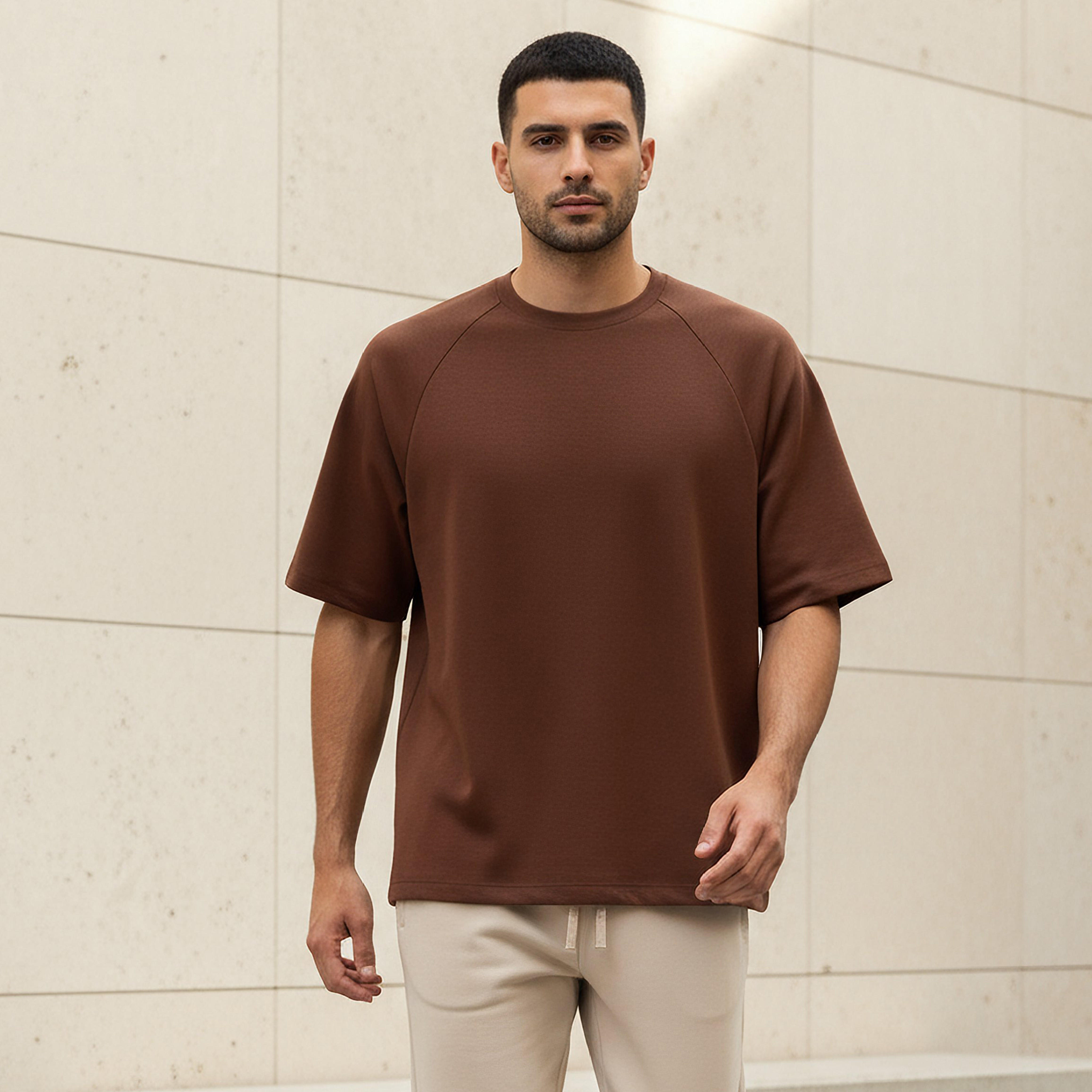تيشيرت فضفاض بأكمام راجلان للرجال من لاف بانجولين-men-clothing-sportswearandactivewear-tshirtsandpolos-image-5