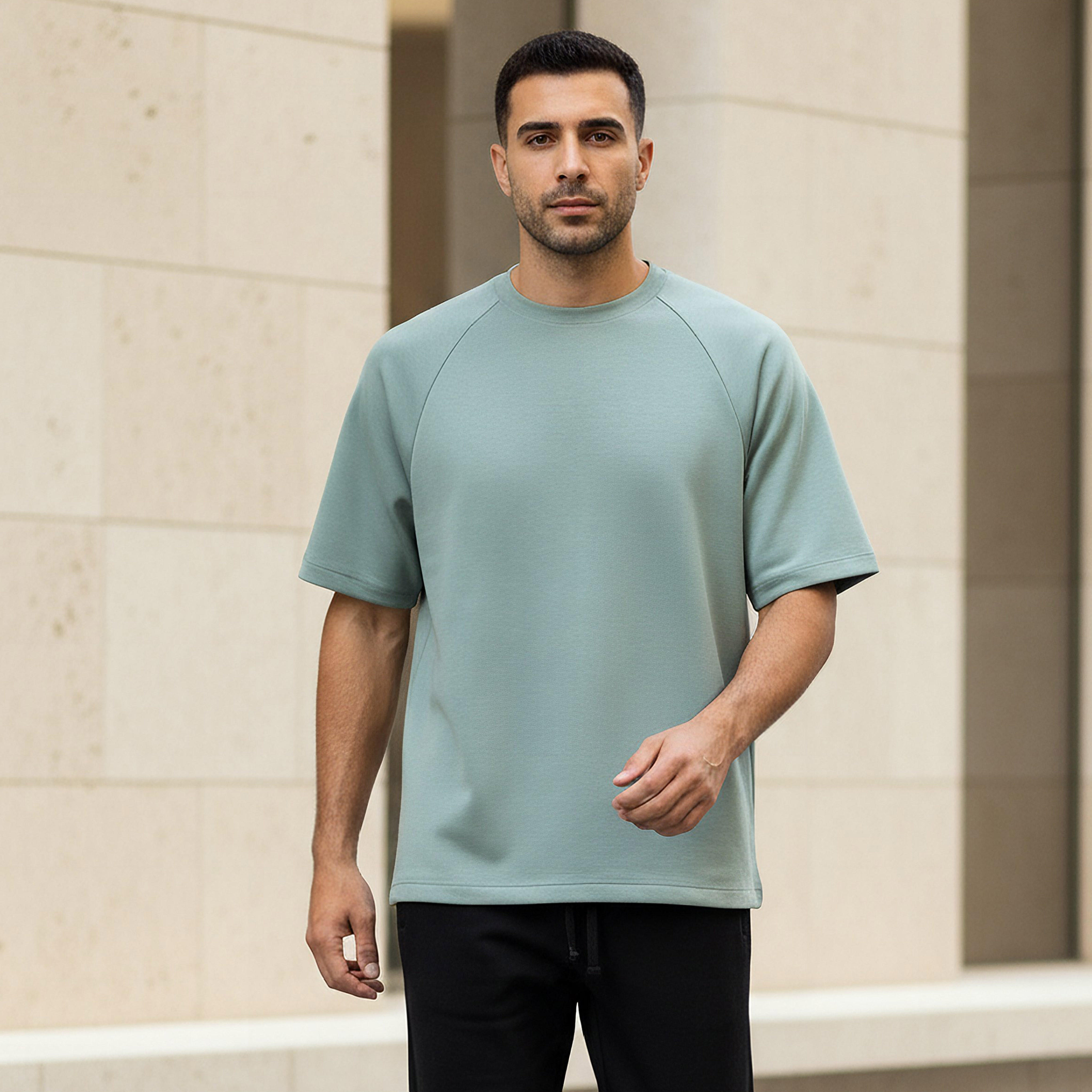 Love Pangolin Men Raglan Sleeve Oversized T-shirt-men-clothing-sportswearandactivewear-tshirtsandpolos-image-1