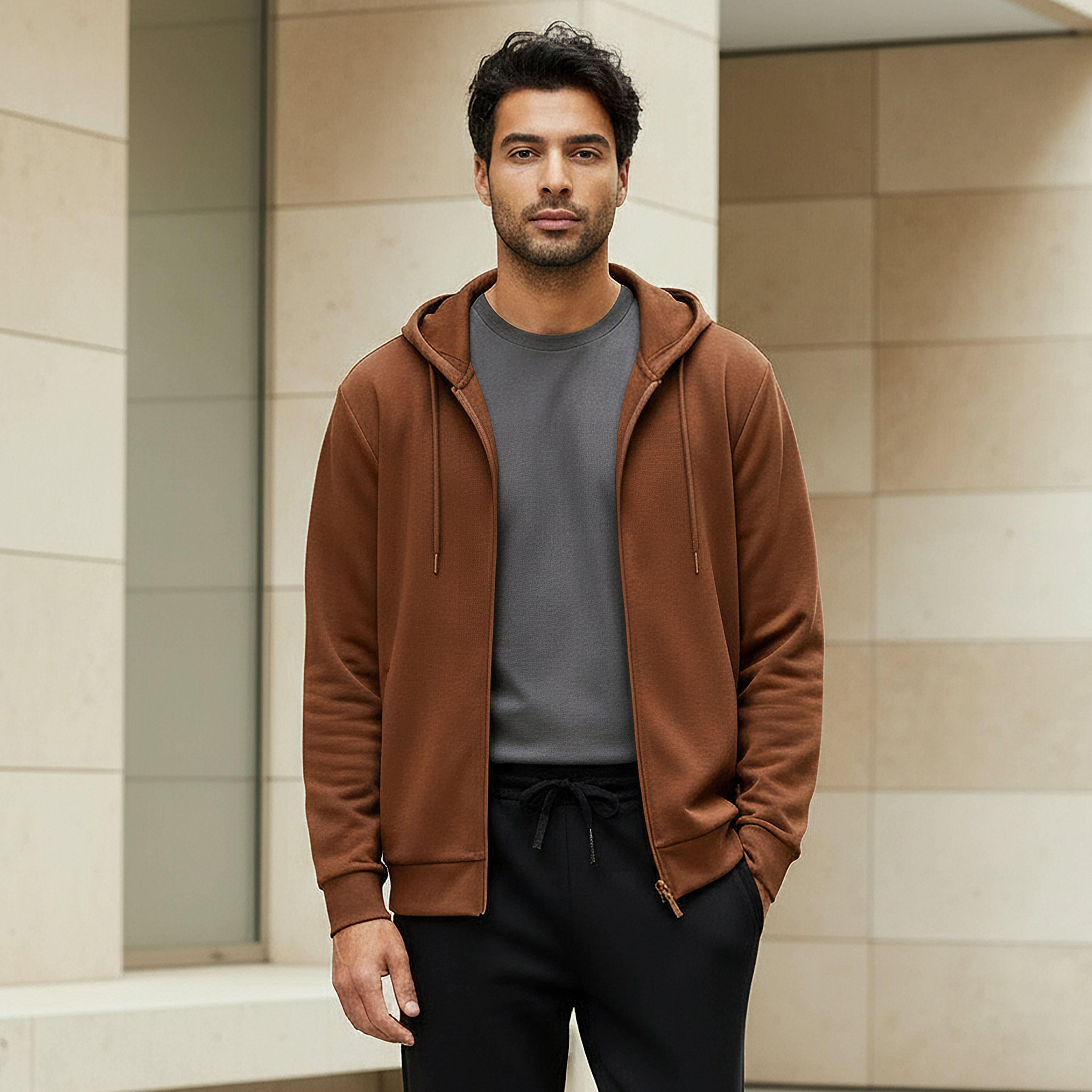 Love Pangolin Men Relaxed Fit Hoodie-men-winterwear-hoodiesandsweatshirts-image-1