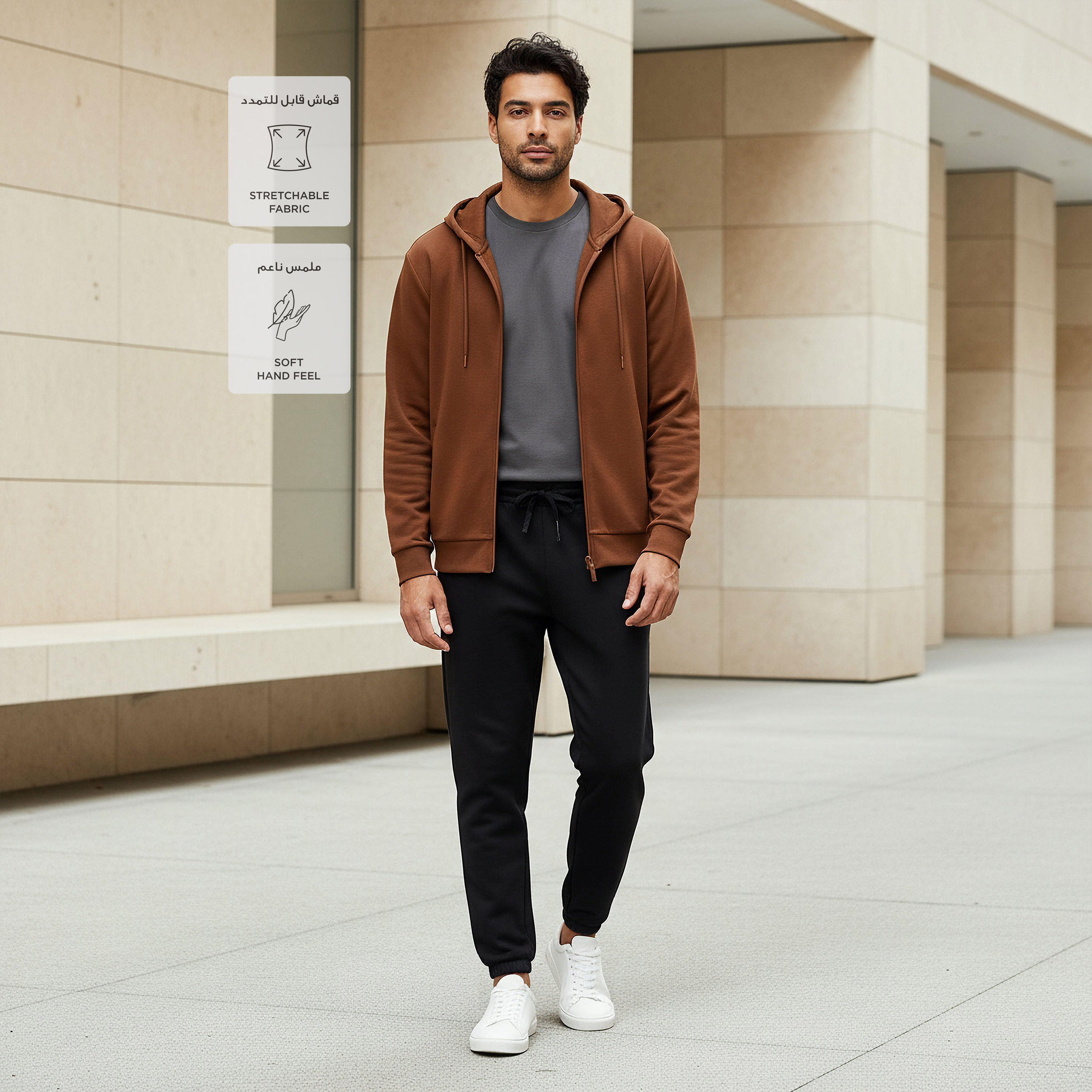 Love Pangolin Men Relaxed Fit Hoodie-men-winterwear-hoodiesandsweatshirts-image-2