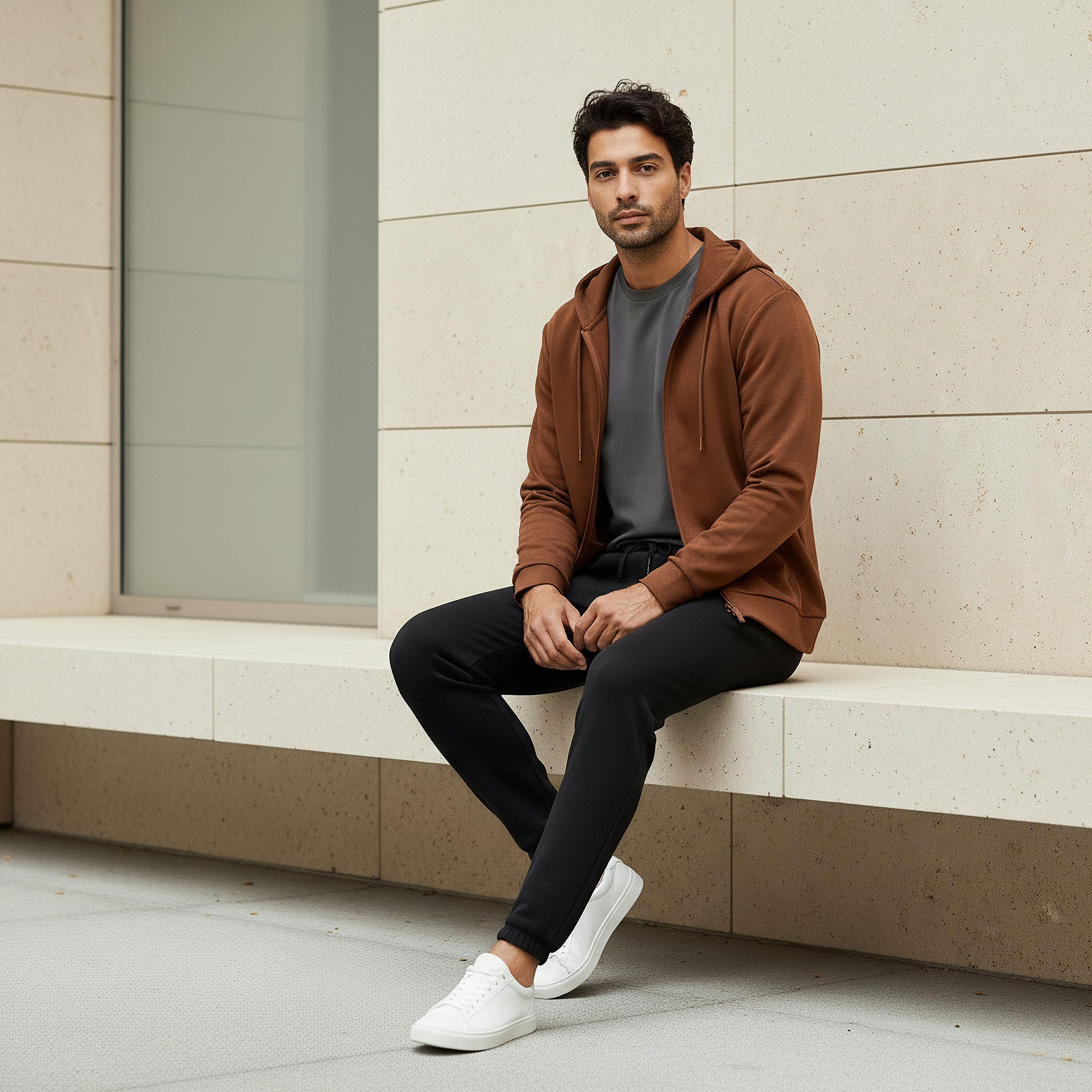 Love Pangolin Men Relaxed Fit Hoodie-men-winterwear-hoodiesandsweatshirts-image-5