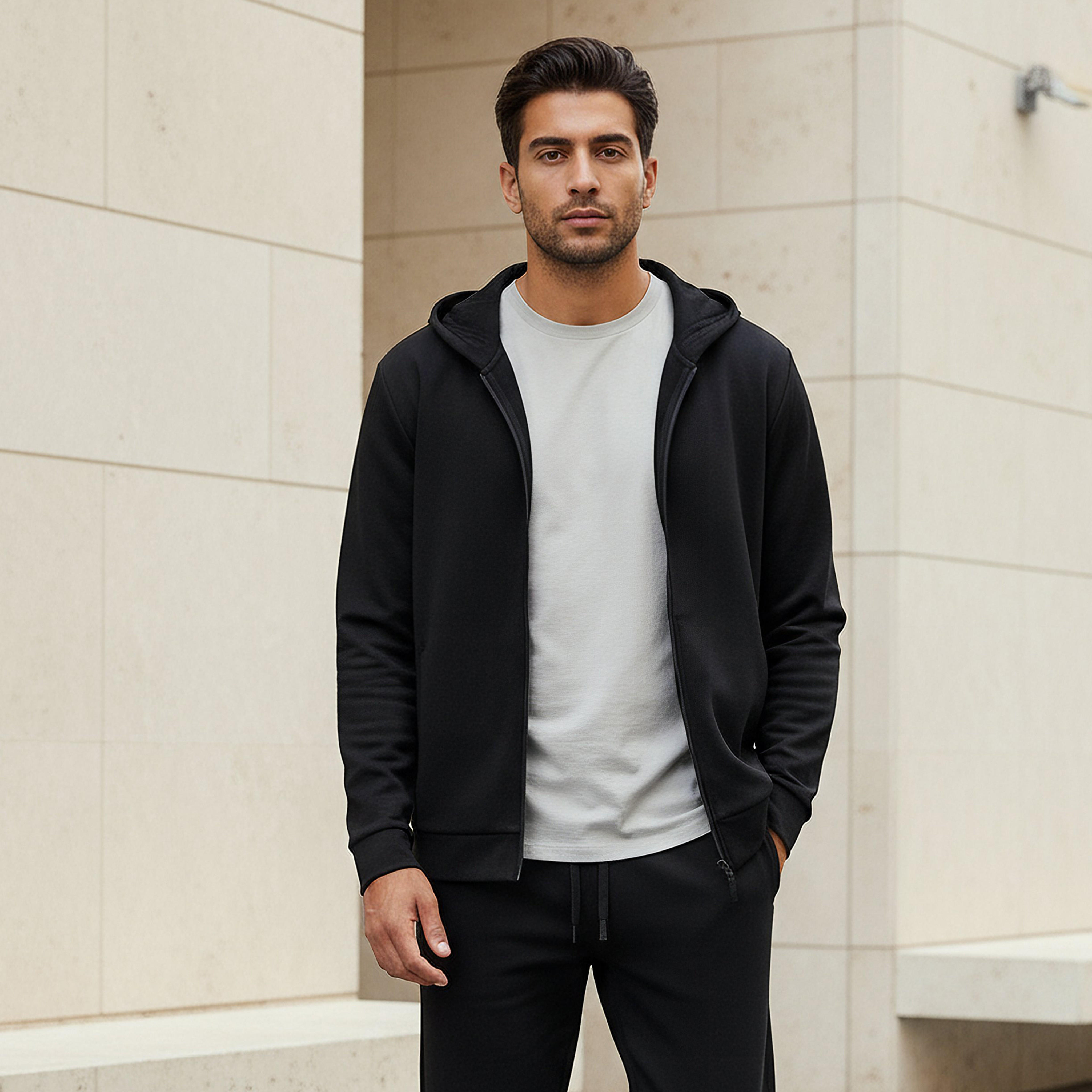 Love Pangolin Men Relaxed Fit Hoodie-men-winterwear-hoodiesandsweatshirts-image-1