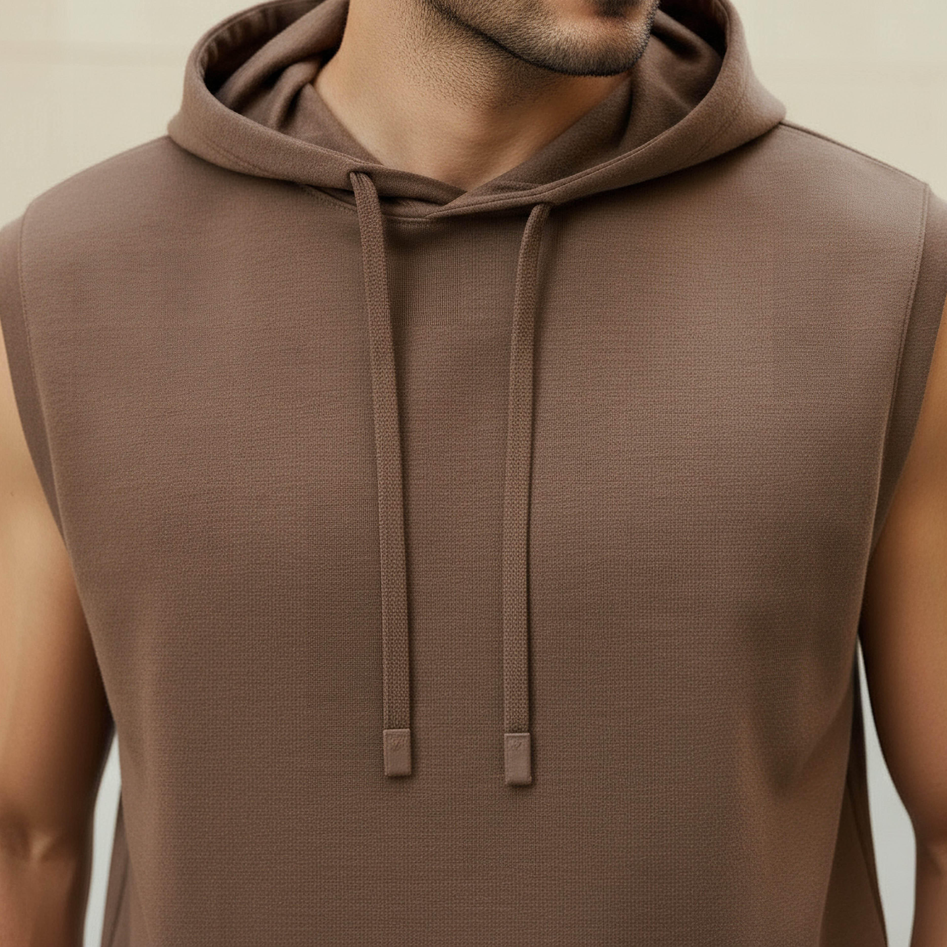Love Pangolin Men Sleeveless Hoodie-men-winterwear-hoodiesandsweatshirts-image-4