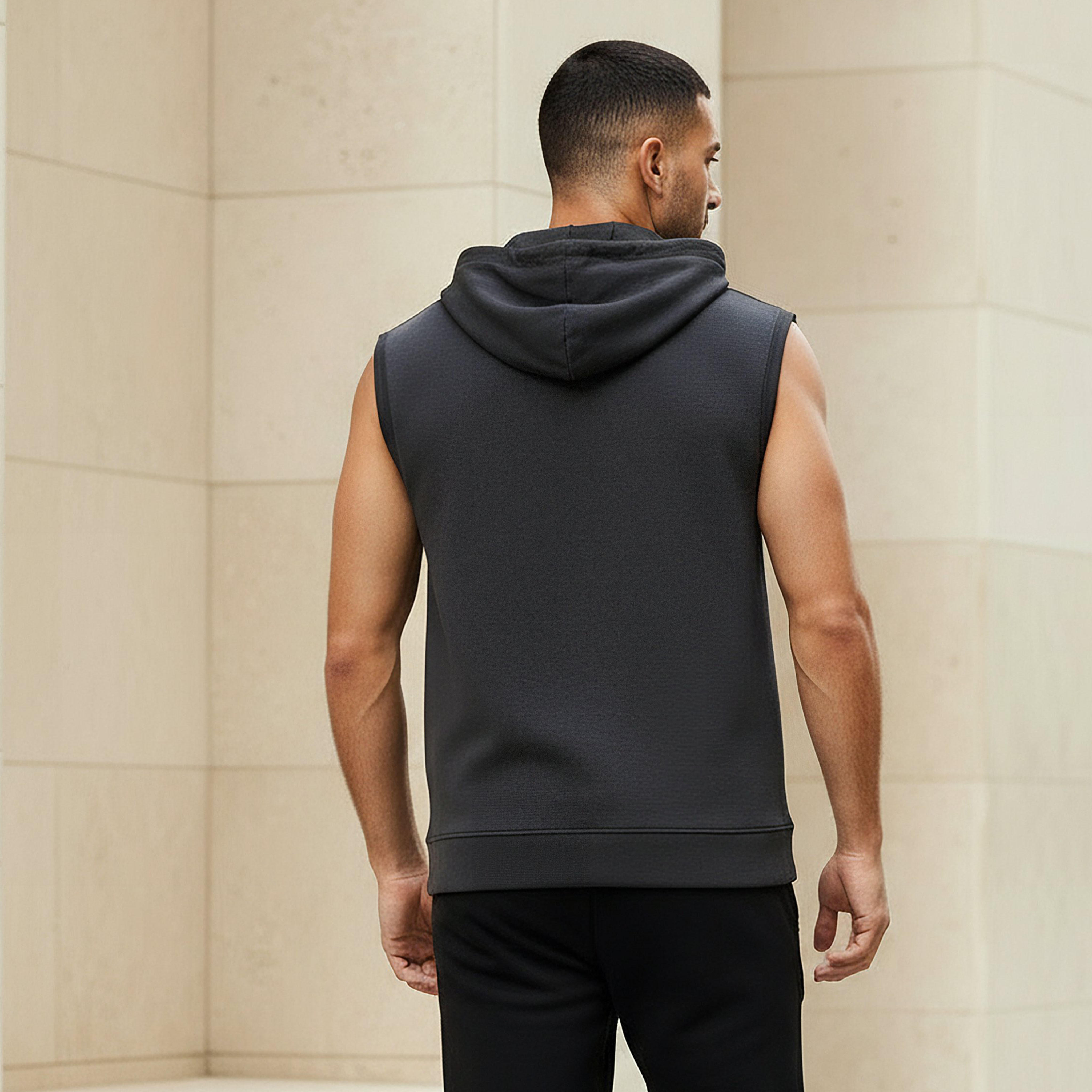 Love Pangolin Men Sleeveless Hoodie-men-winterwear-hoodiesandsweatshirts-image-3