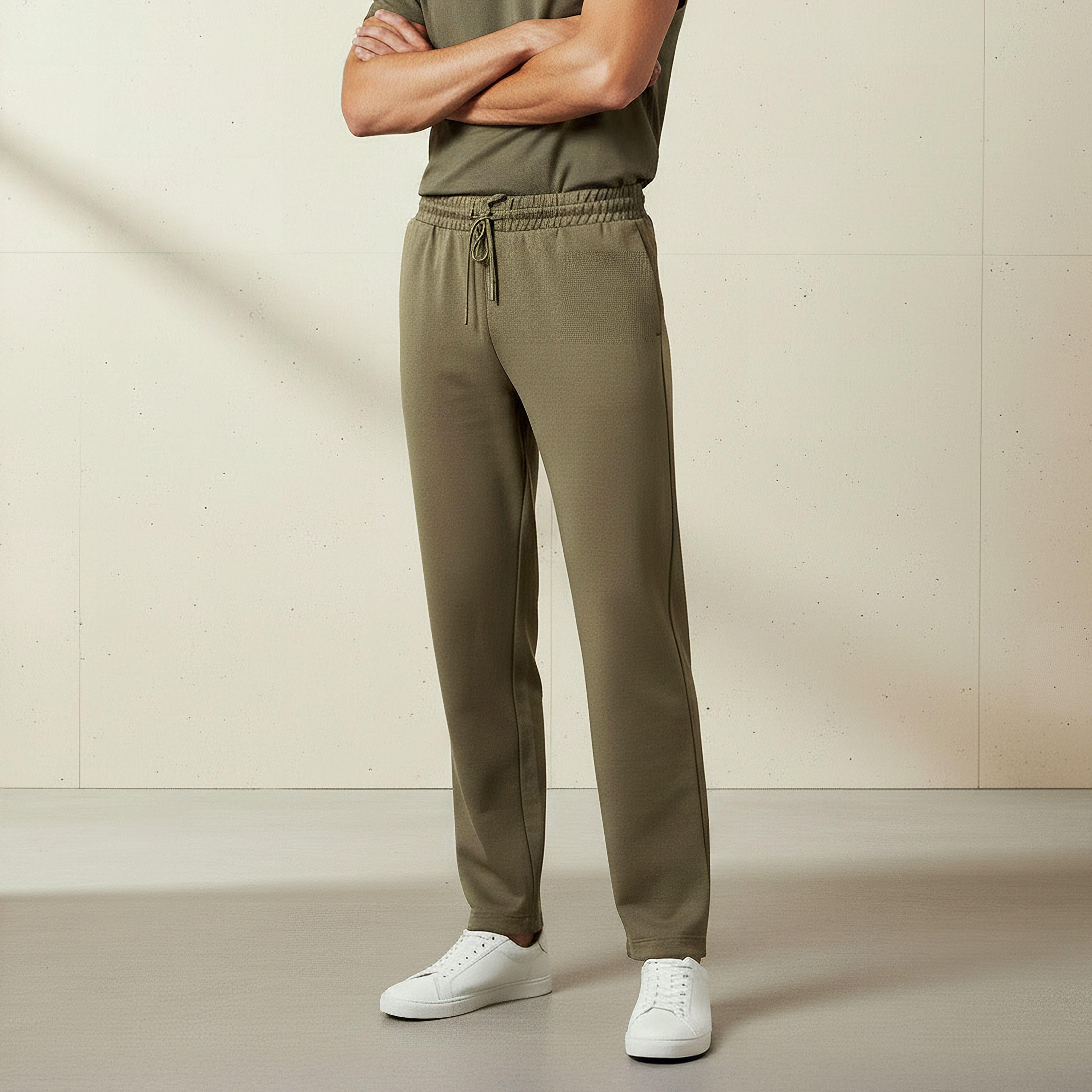 Kappa Men Regular Fit Joggers with 2 Way Stretch-men-clothing-sportswearandactivewear-bottoms-joggers-image-1