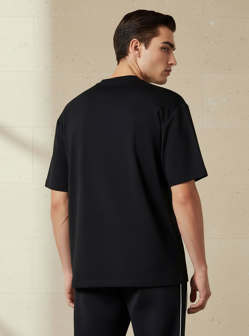 تيشيرت بطبعات شعار للرجال من كابا-men-clothing-sportswearandactivewear-tshirtsandpolos-image-3