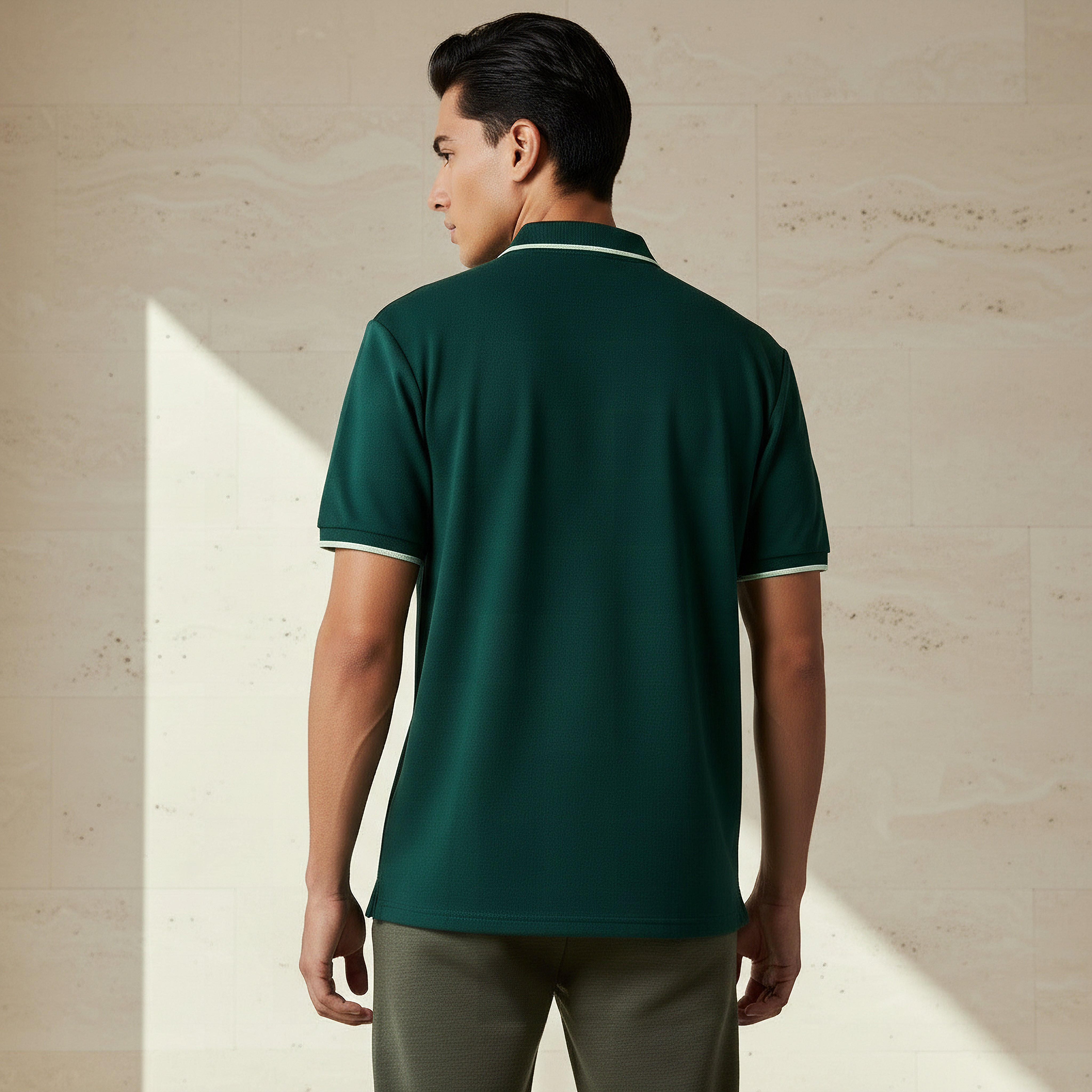 Kappa Men Pique Detail Polo T-shirt-men-clothing-sportswearandactivewear-tshirtsandpolos-image-3