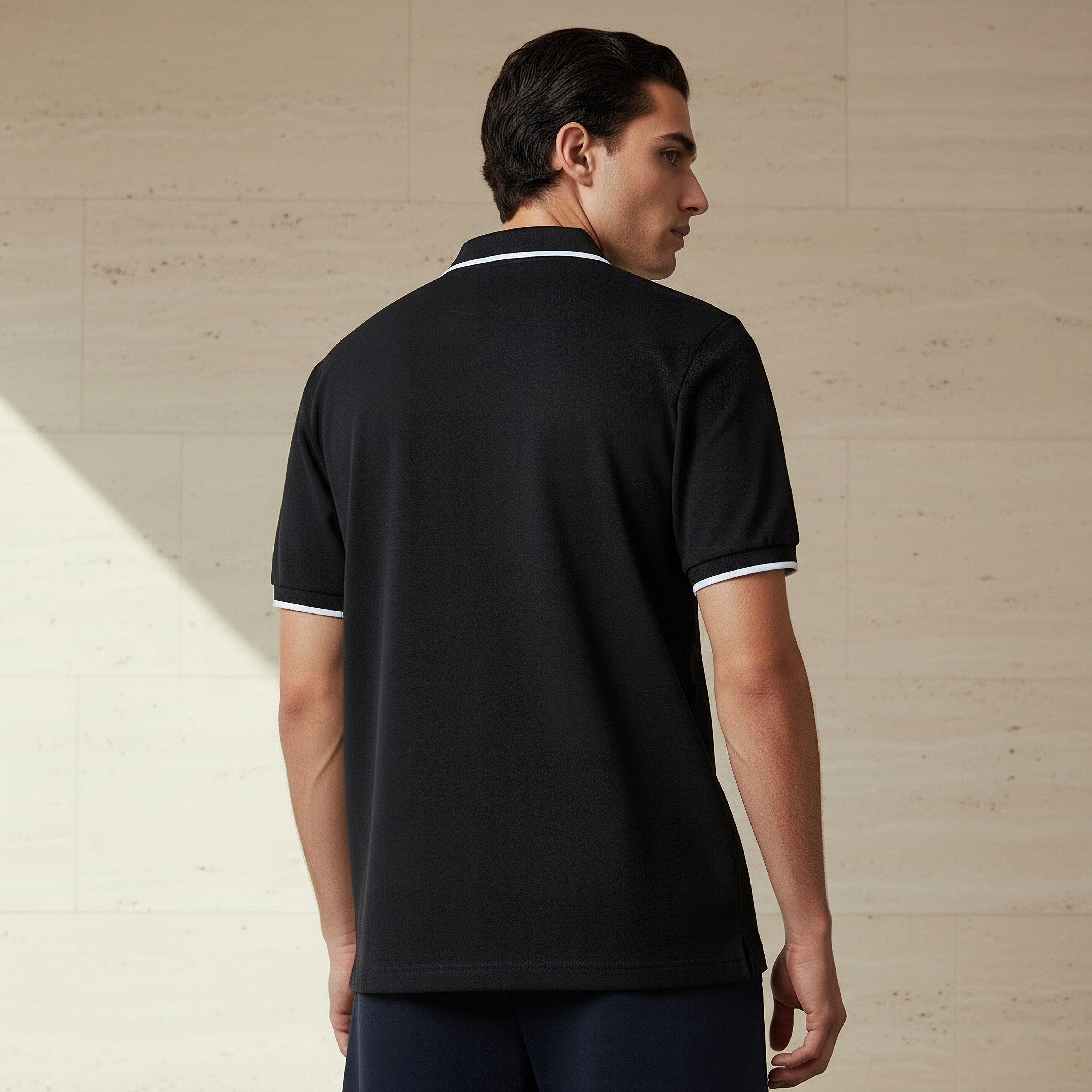 Kappa Men Pique Detail Polo T-shirt-men-clothing-sportswearandactivewear-tshirtsandpolos-image-3