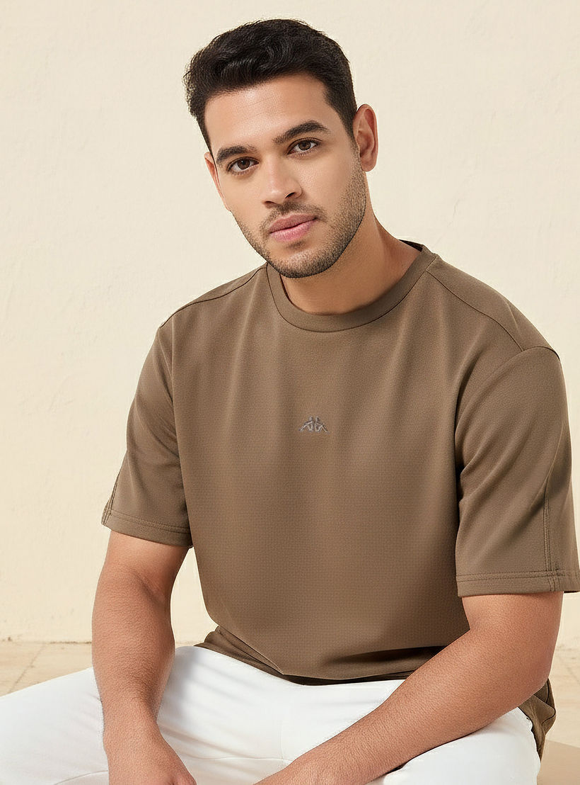 Kappa Men 2-Way Stretch Pique T-shirt-men-clothing-sportswearandactivewear-tshirtsandpolos-image-1