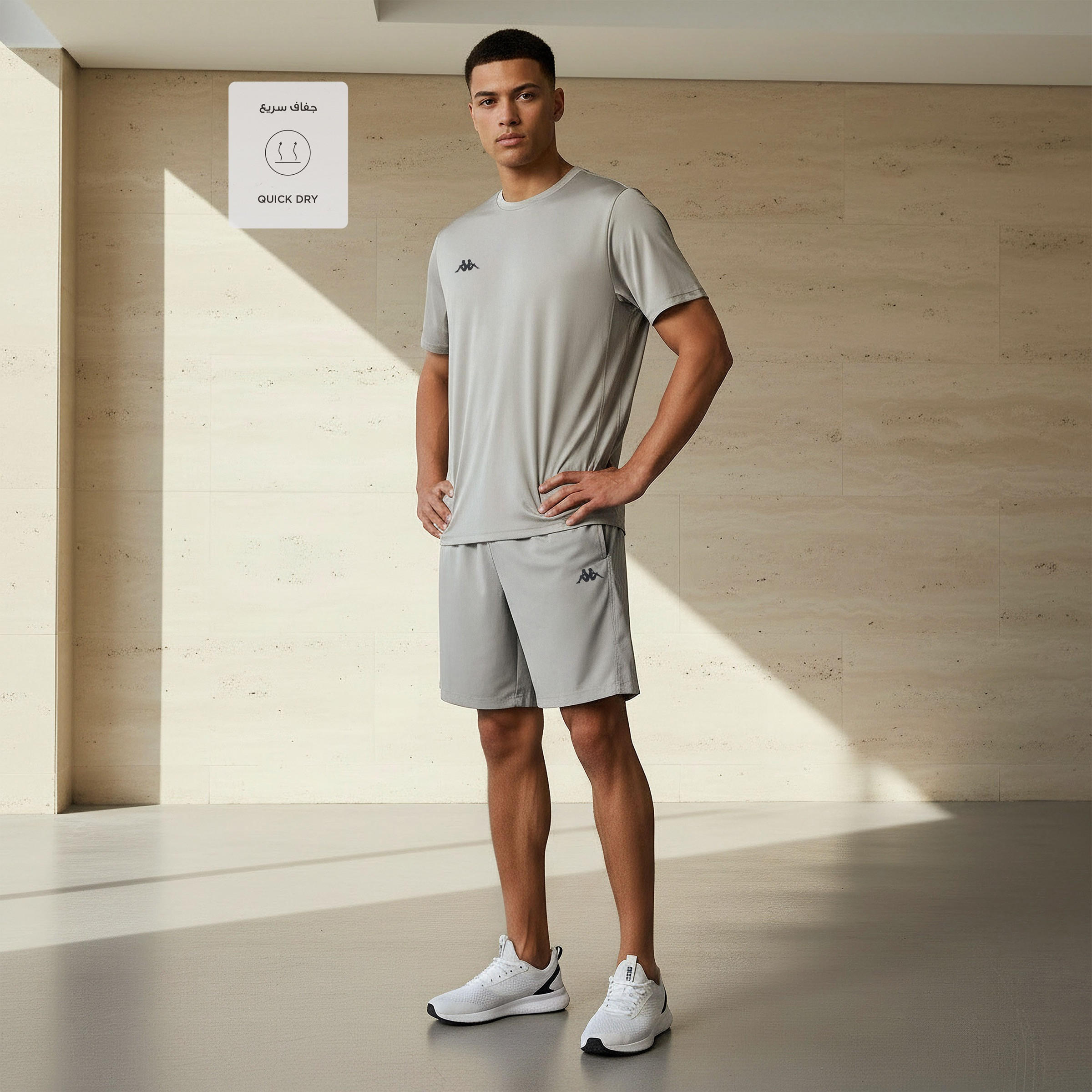 شورت مزدوج بطبعات شعار-men-clothing-bottoms-shorts-image-2