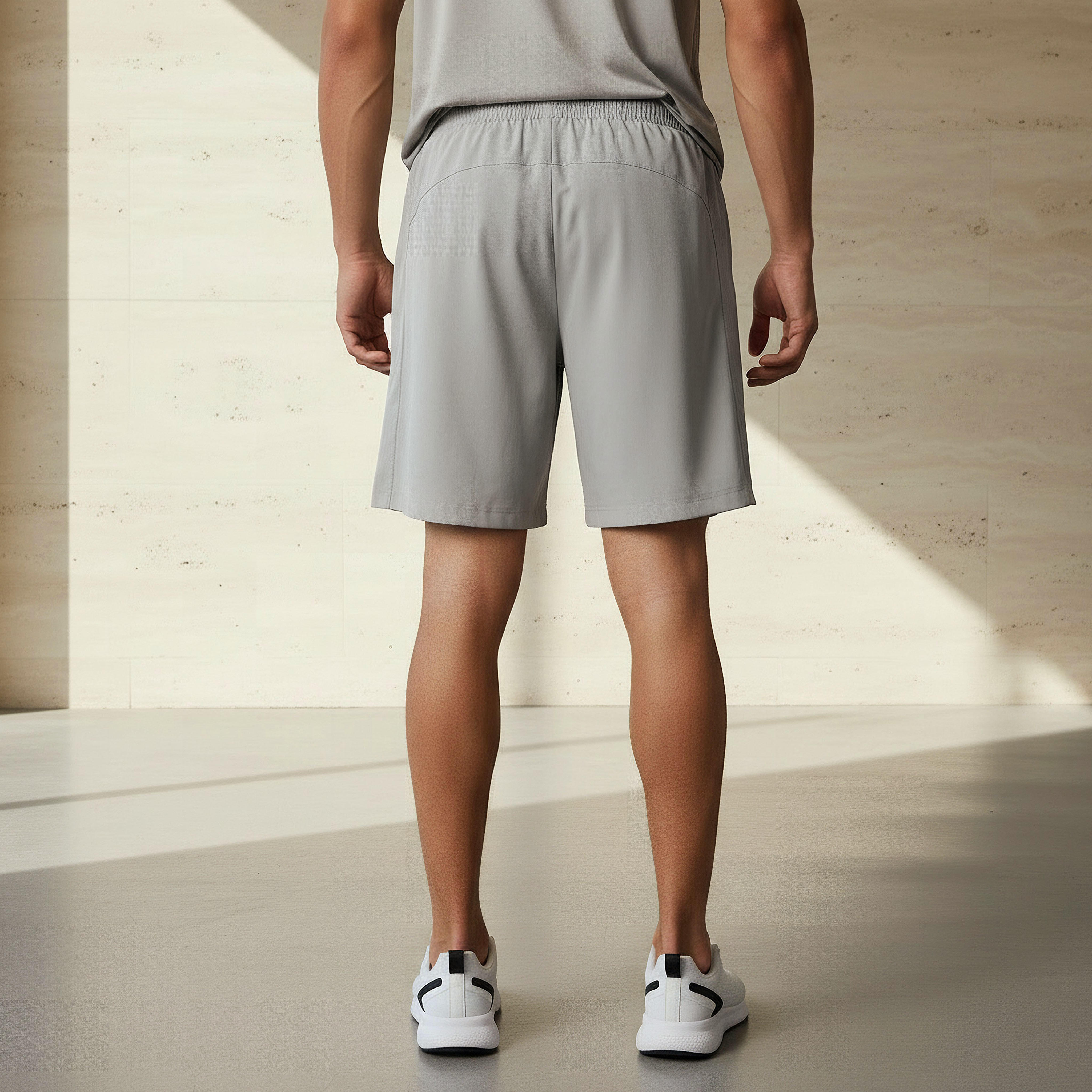 Kappa Men Logo Print Dual Shorts with Inner Liner-men-clothing-bottoms-shorts-image-3