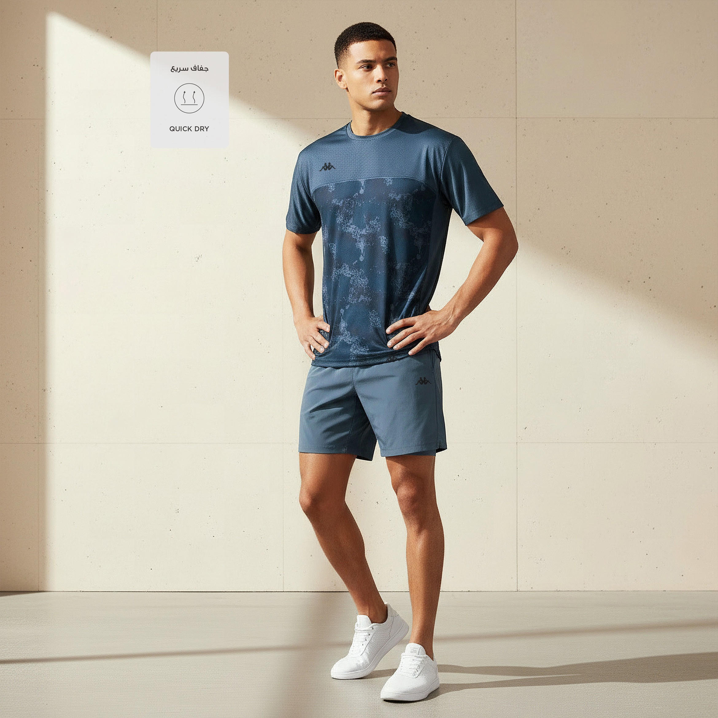 تيشيرت بطبعات شعار للرجال من كابا-men-clothing-sportswearandactivewear-tshirtsandpolos-image-2