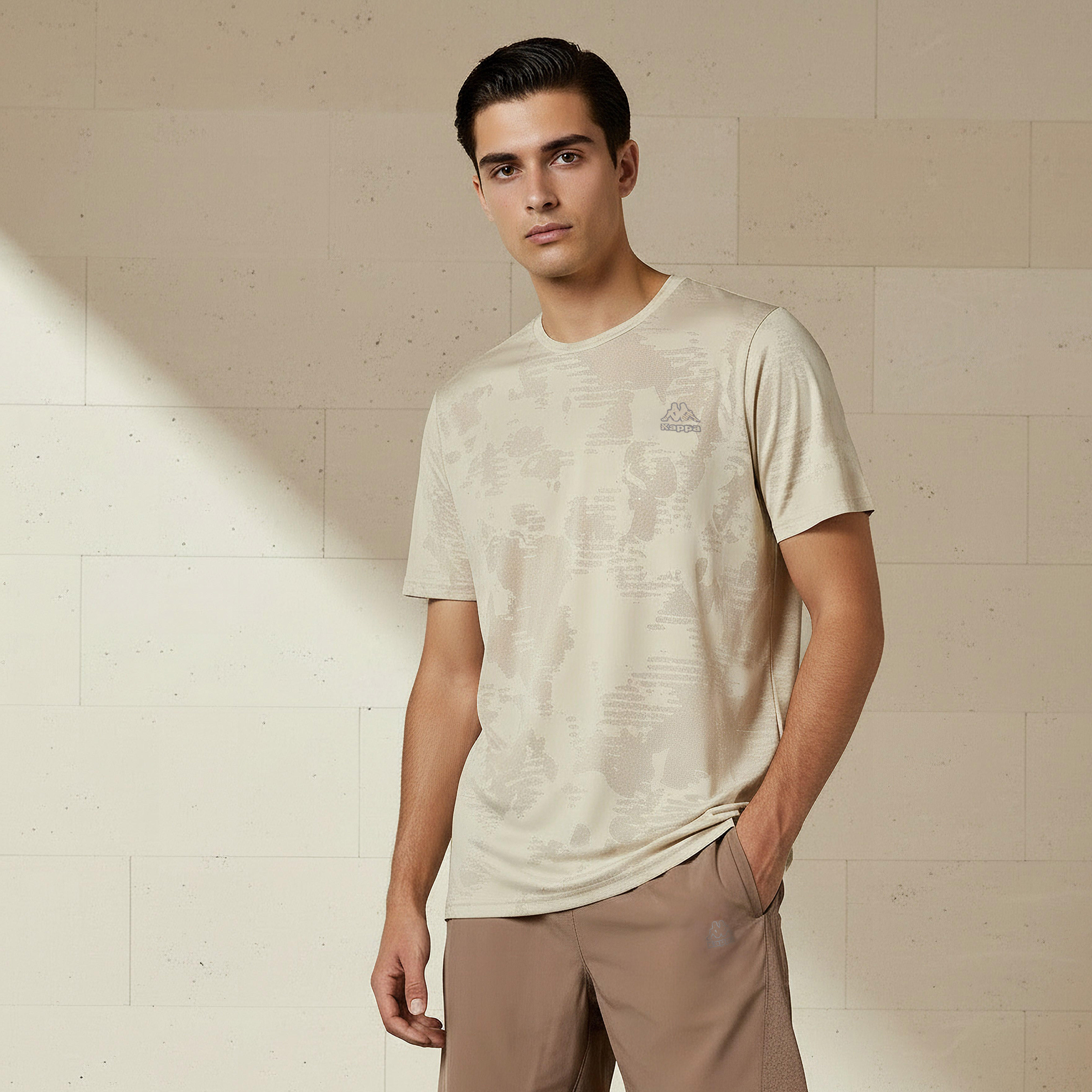 Kappa Men 2 Way Stretch T-shirt-men-clothing-sportswearandactivewear-tshirtsandpolos-image-1
