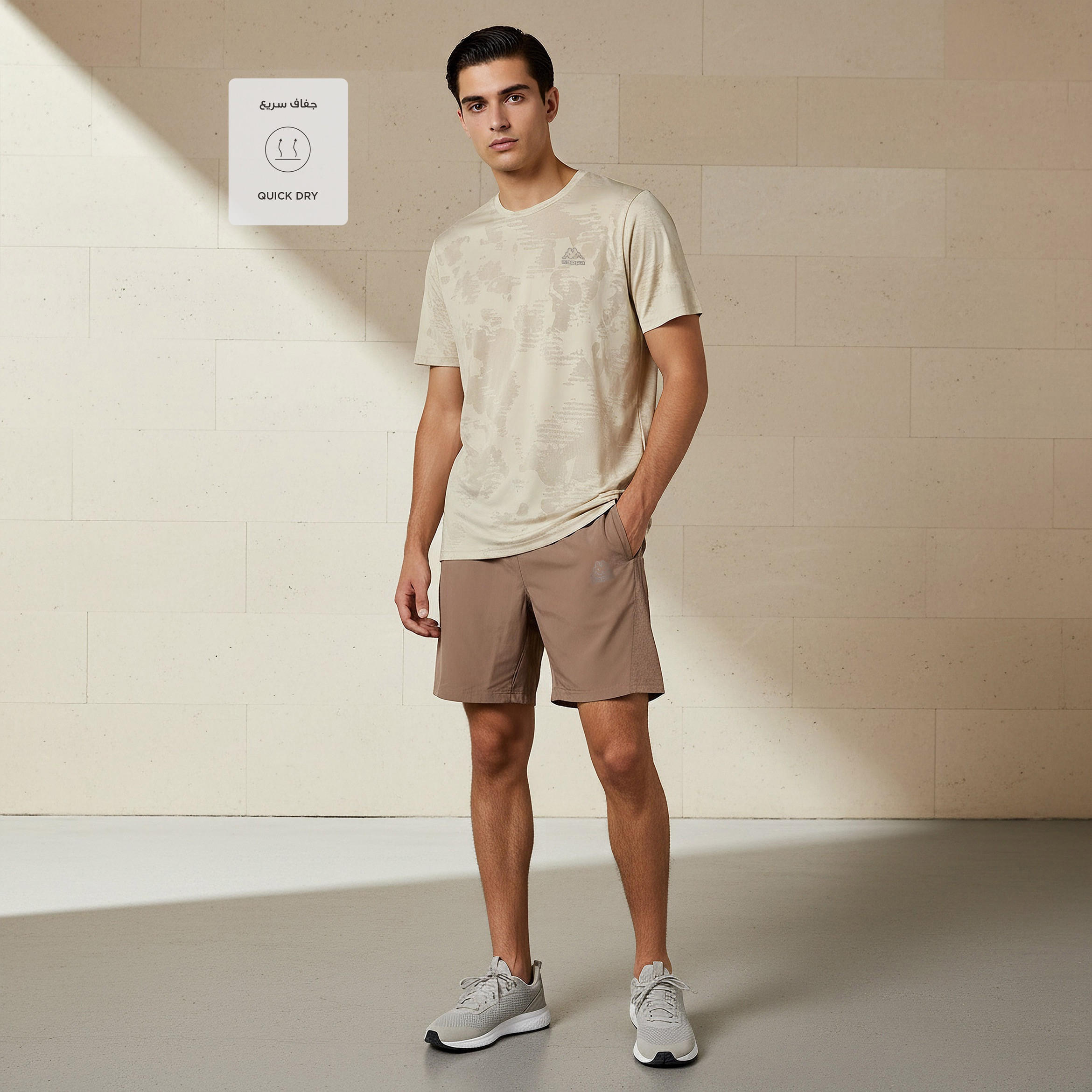 Kappa Men 2 Way Stretch T-shirt-men-clothing-sportswearandactivewear-tshirtsandpolos-image-2