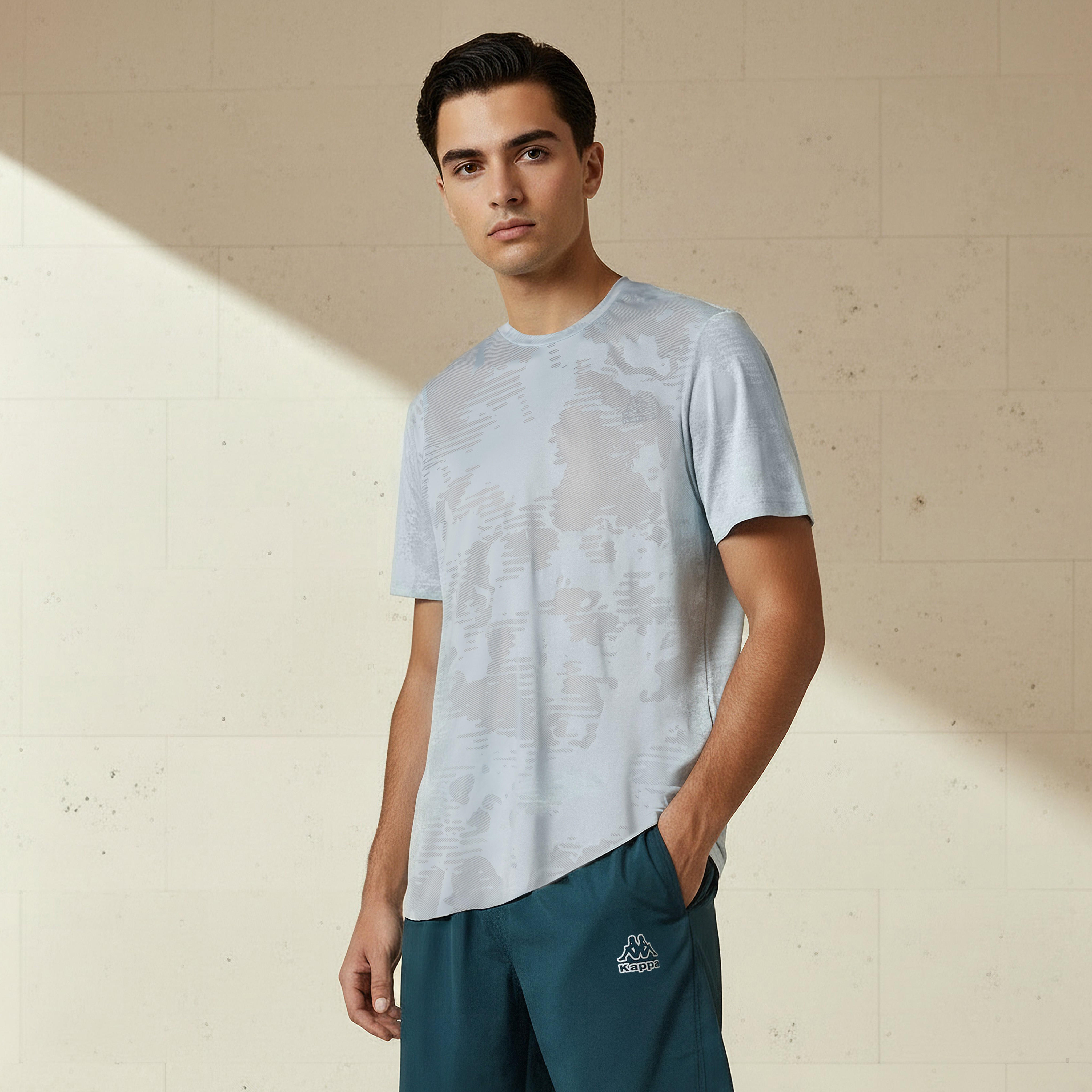 تيشيرت رجالي مطاطي من كابا-men-clothing-sportswearandactivewear-tshirtsandpolos-image-5