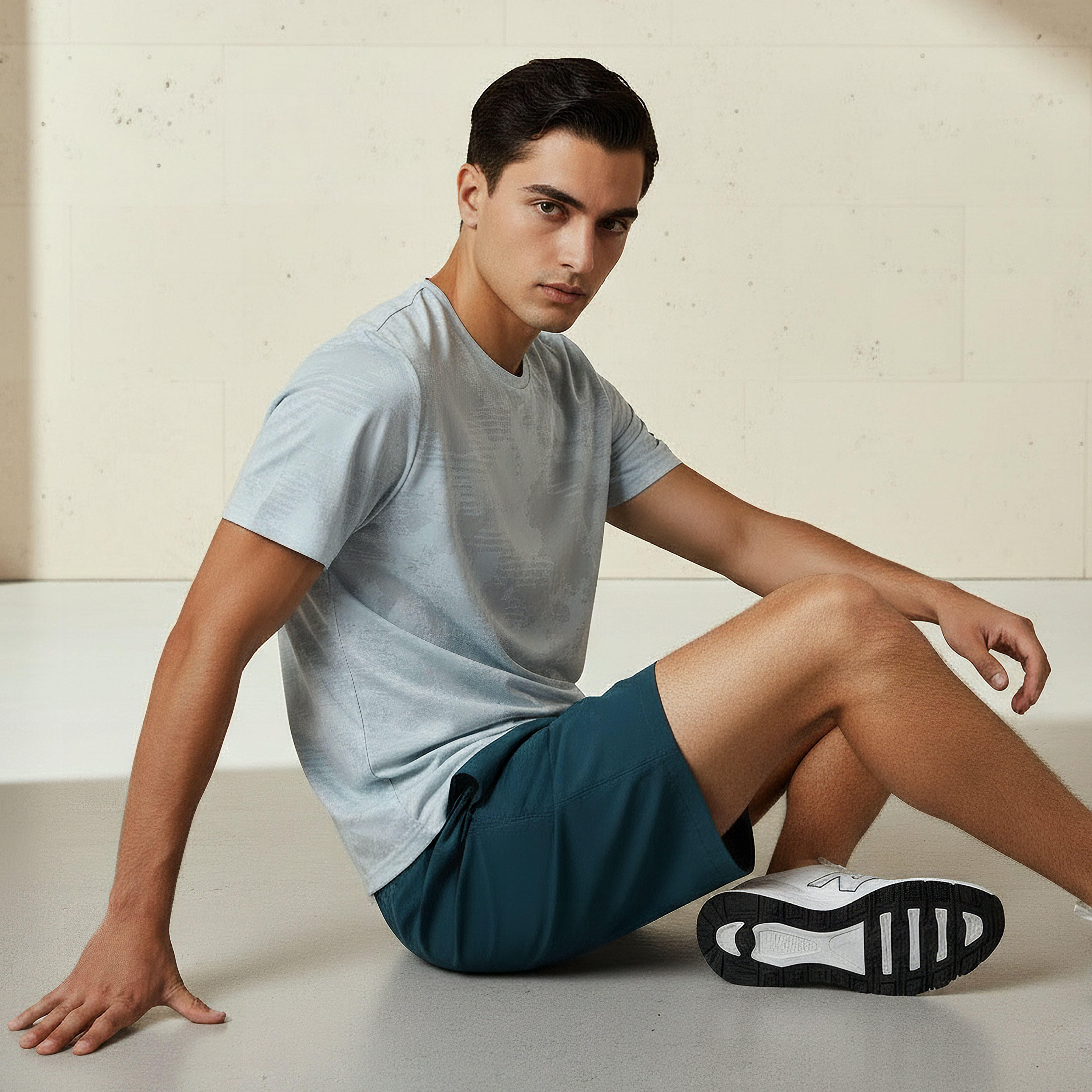 تيشيرت رجالي مطاطي من كابا-men-clothing-sportswearandactivewear-tshirtsandpolos-image-1