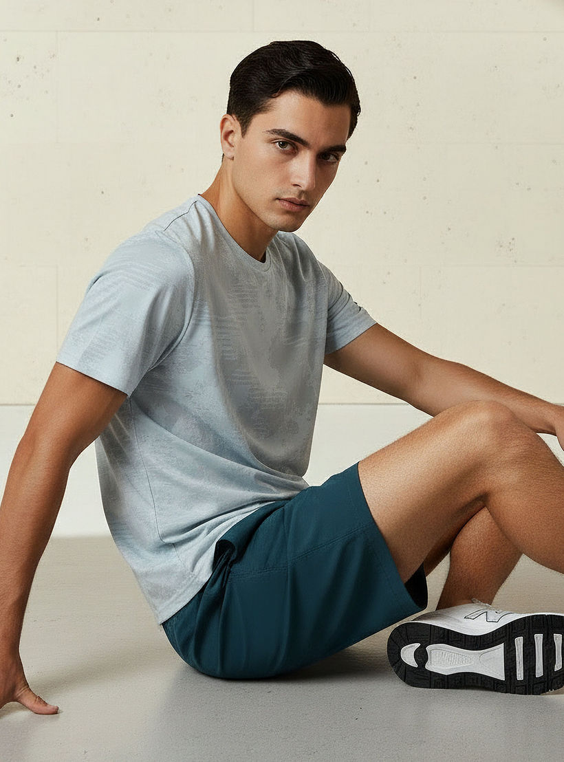 تيشيرت رجالي مطاطي من كابا-men-clothing-sportswearandactivewear-tshirtsandpolos-image-1