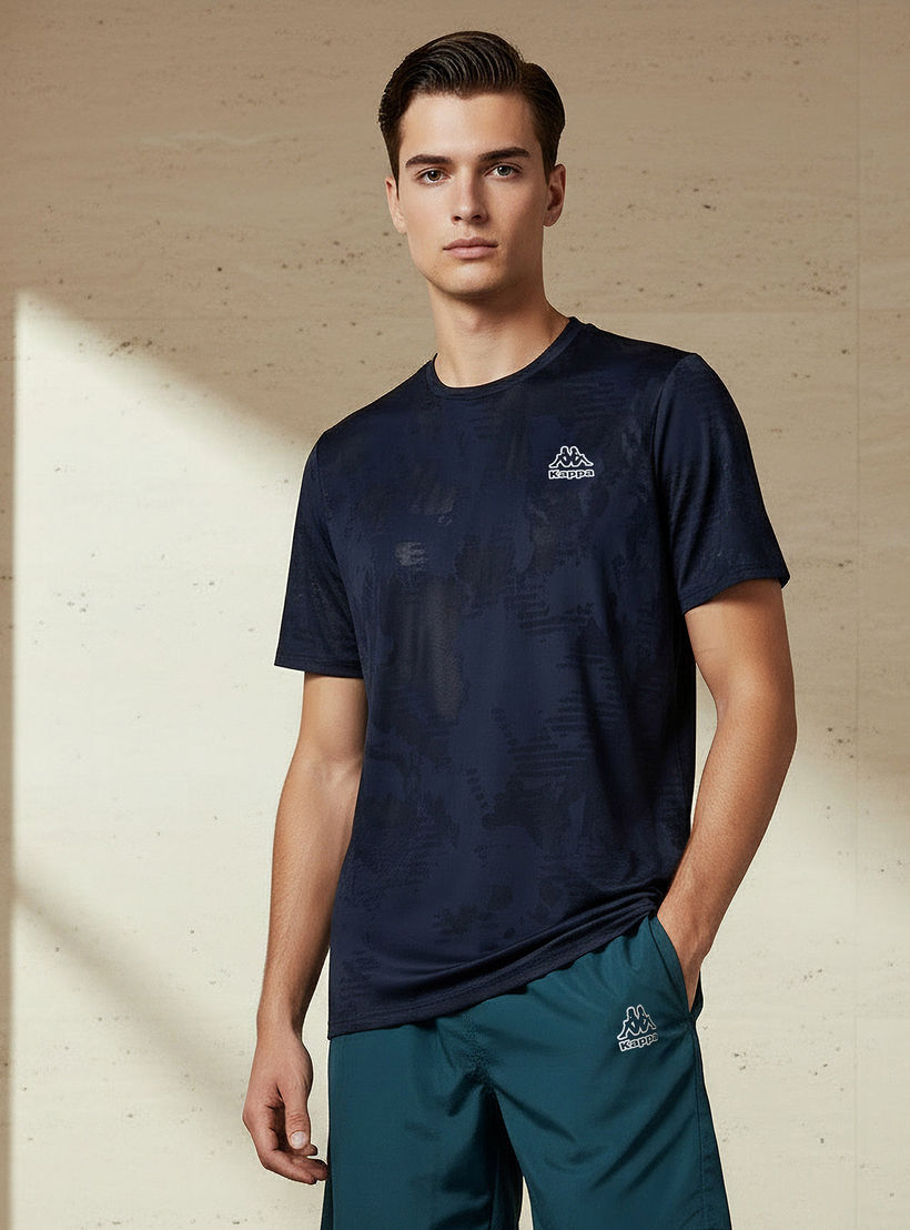 Kappa Men 2 Way Stretch T-shirt-men-clothing-sportswearandactivewear-tshirtsandpolos-image-1