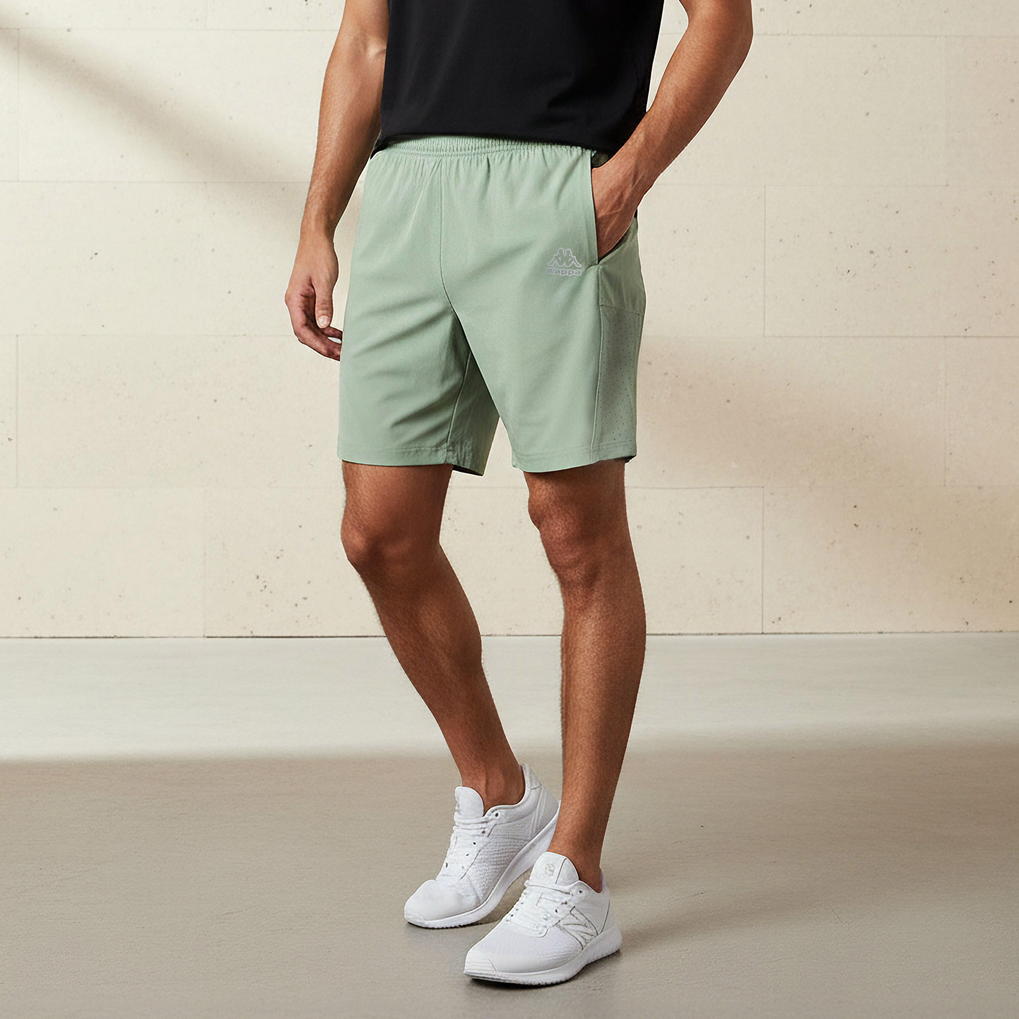 شورت برباط على الخصر للرجال من كابا-men-clothing-bottoms-shorts-image-4
