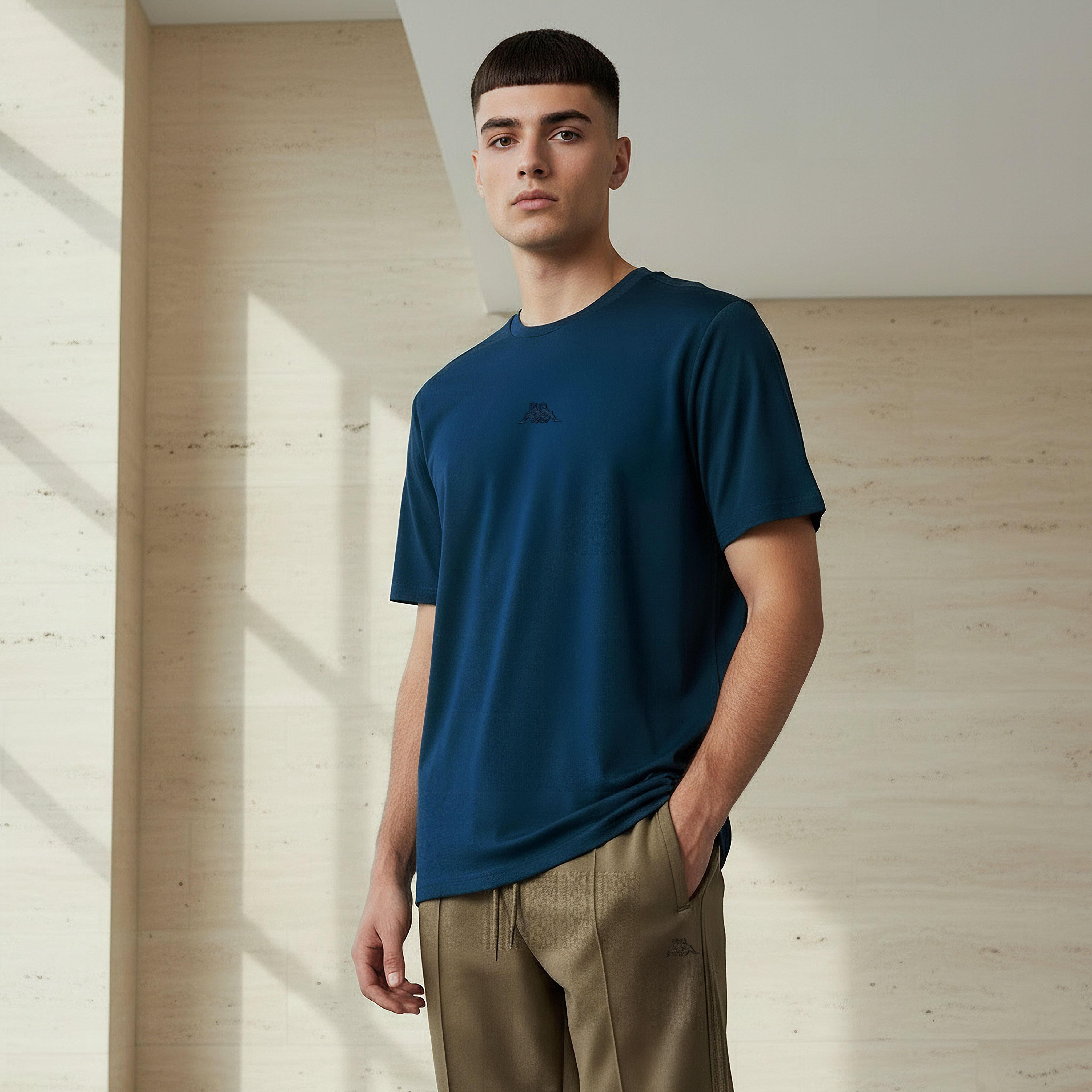 تيشيرت مطاطي للرجال من كابا-men-clothing-sportswearandactivewear-tshirtsandpolos-image-1