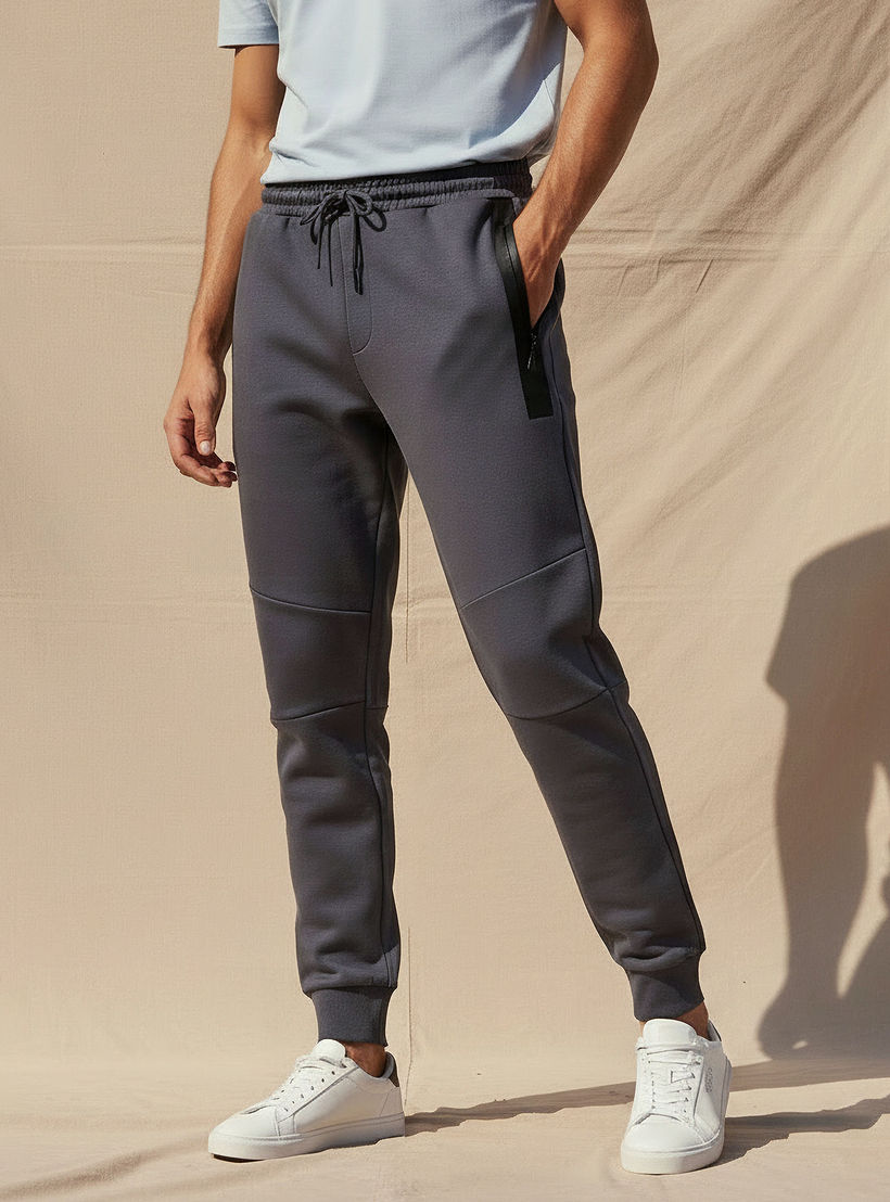 بنطلون رياضي برباط خصر للرجال من كابا-men-clothing-sportswearandactivewear-tracksuits-image-4