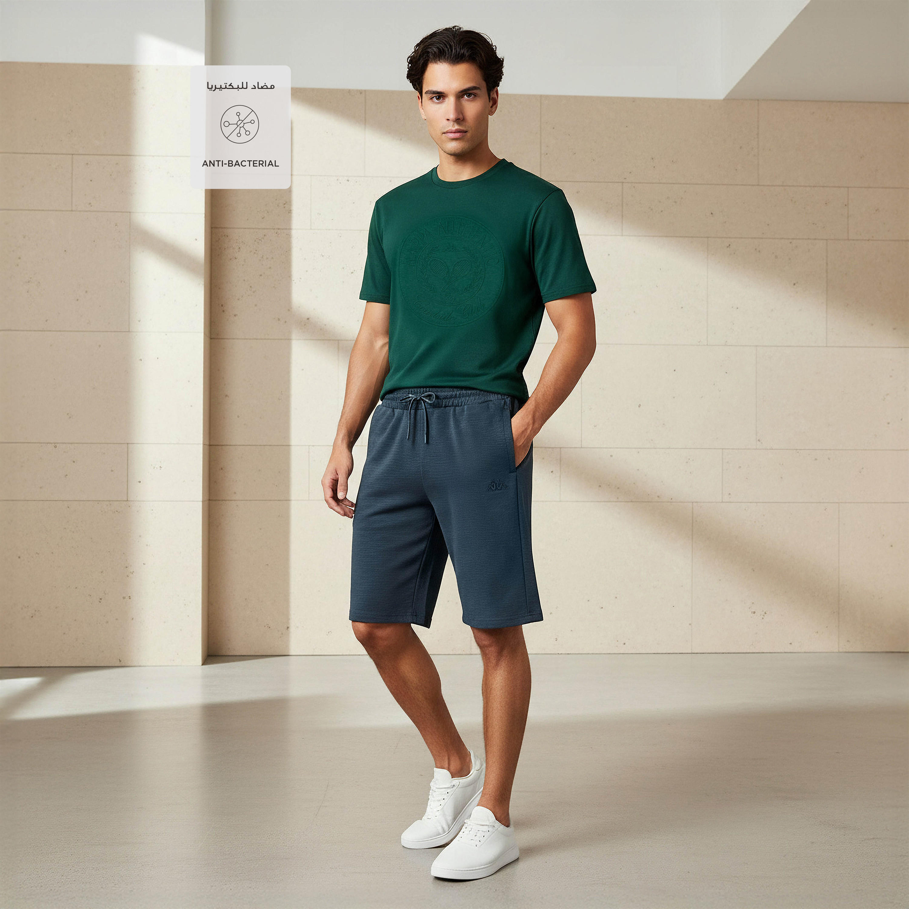 شورت برباط خصر للرجال من كابا-men-clothing-bottoms-shorts-image-3