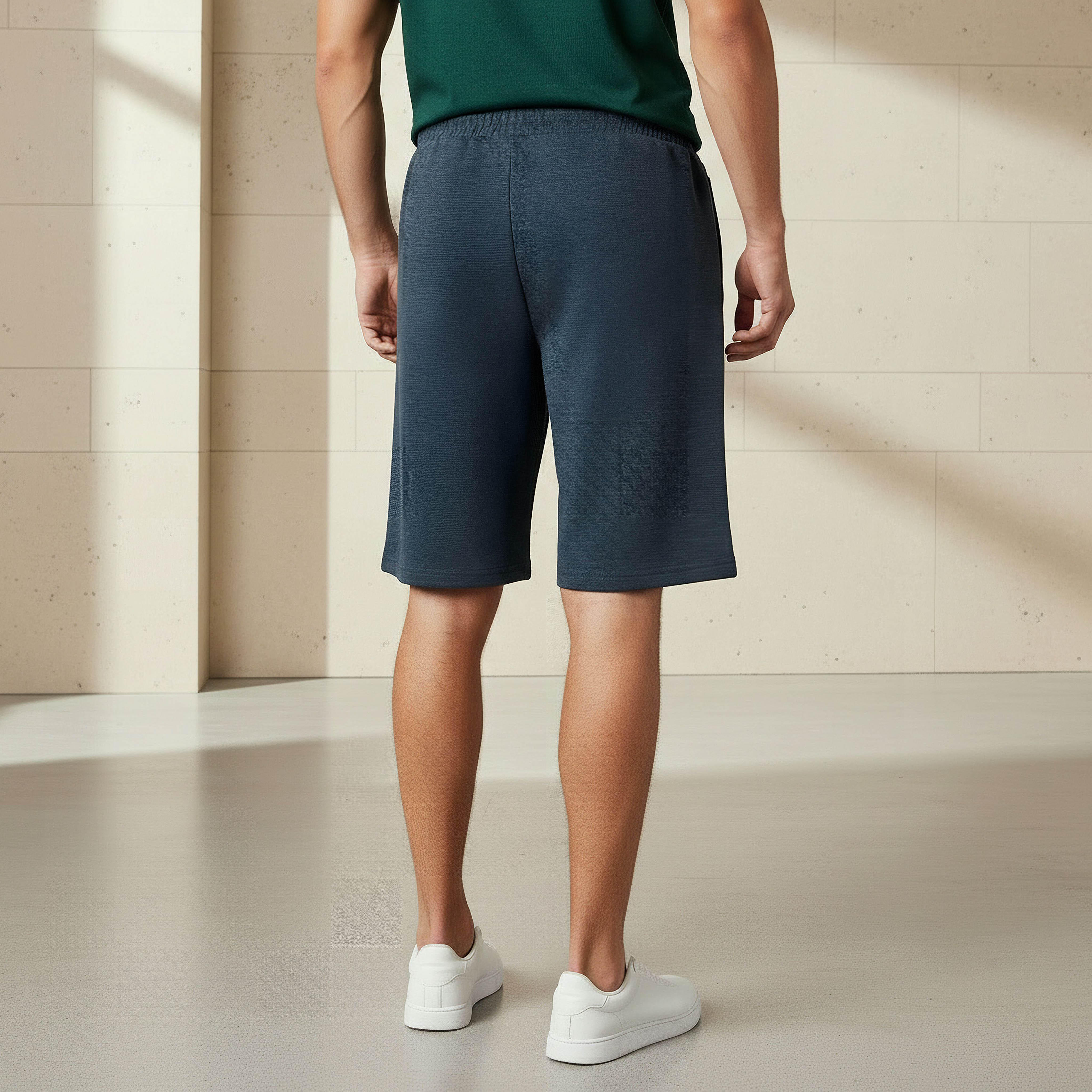 شورت برباط خصر للرجال من كابا-men-clothing-bottoms-shorts-image-2