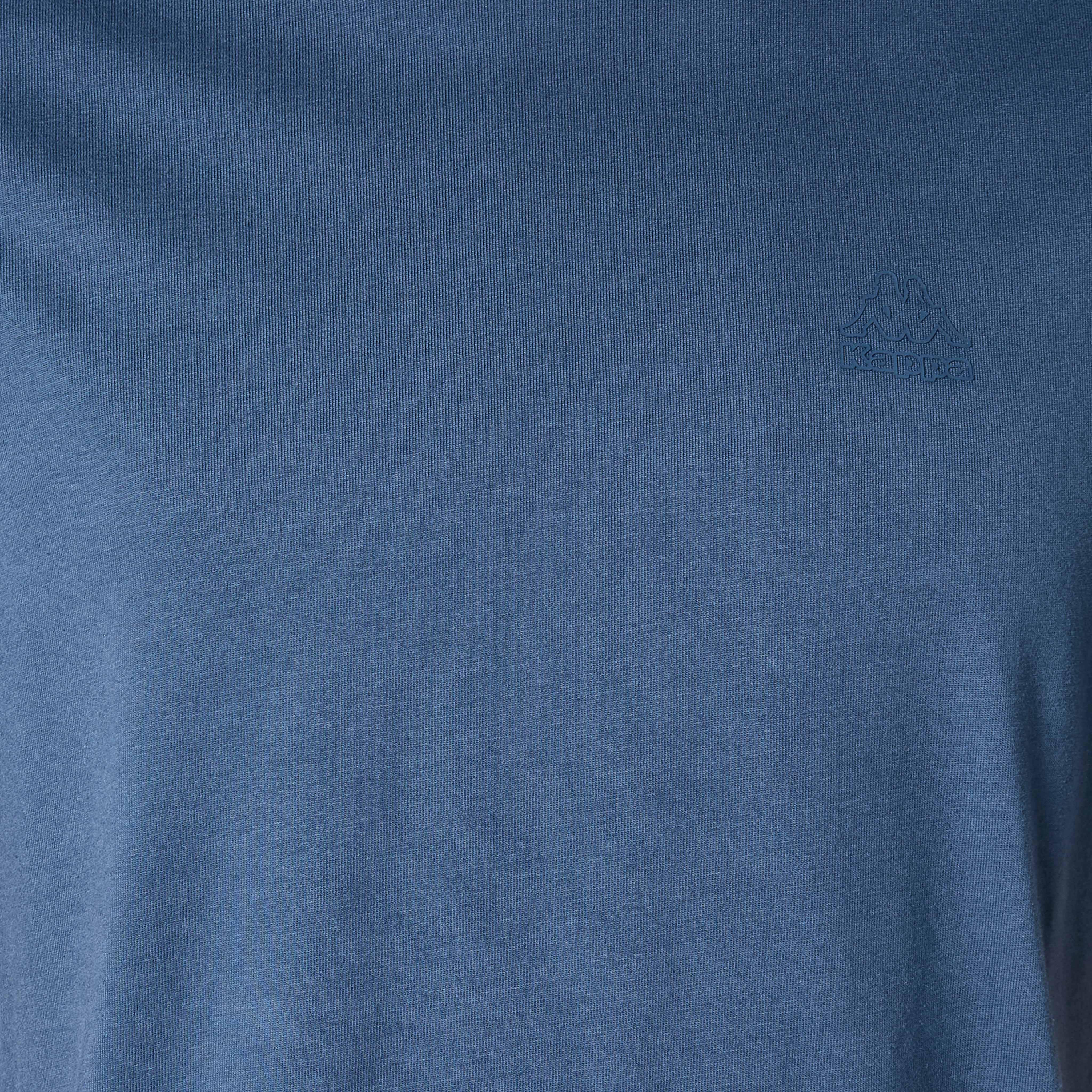 Kappa Men Logo Print T-shirt-men-clothing-sportswearandactivewear-tshirtsandpolos-image-4