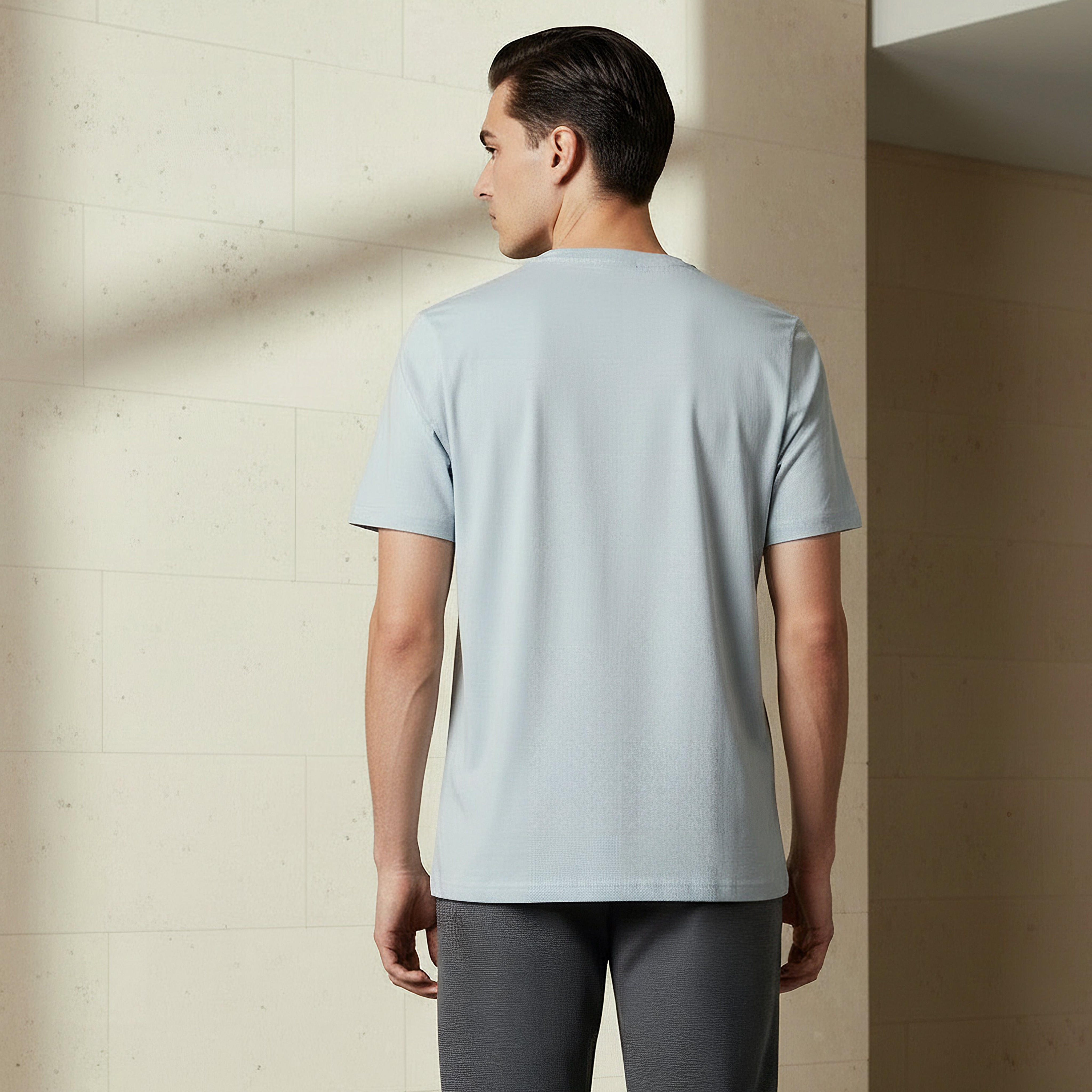 Kappa Men Logo Print T-shirt-men-clothing-sportswearandactivewear-tshirtsandpolos-image-3